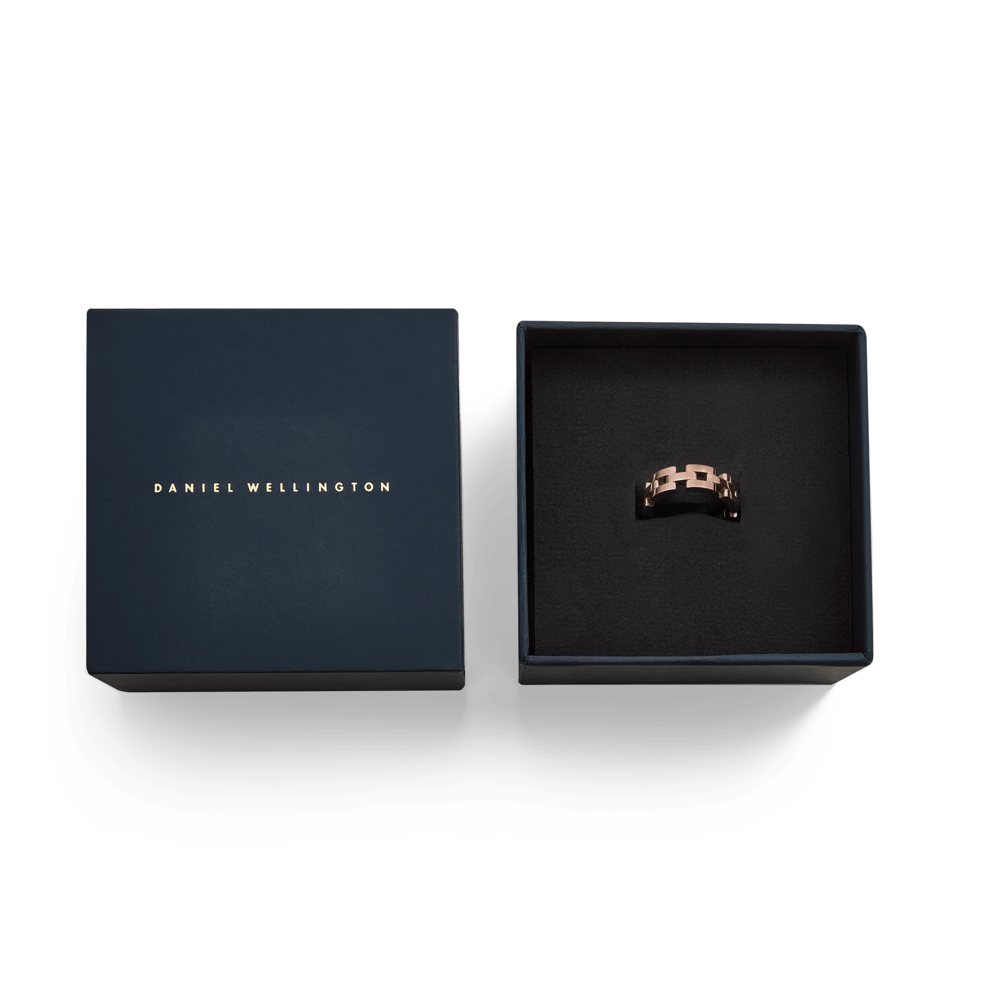 3-Link Ring Rose Gold - Image 5