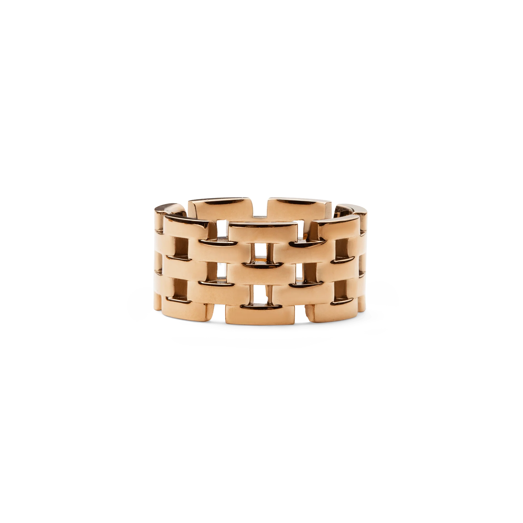 5-Link Ring Rose Gold - Image 4