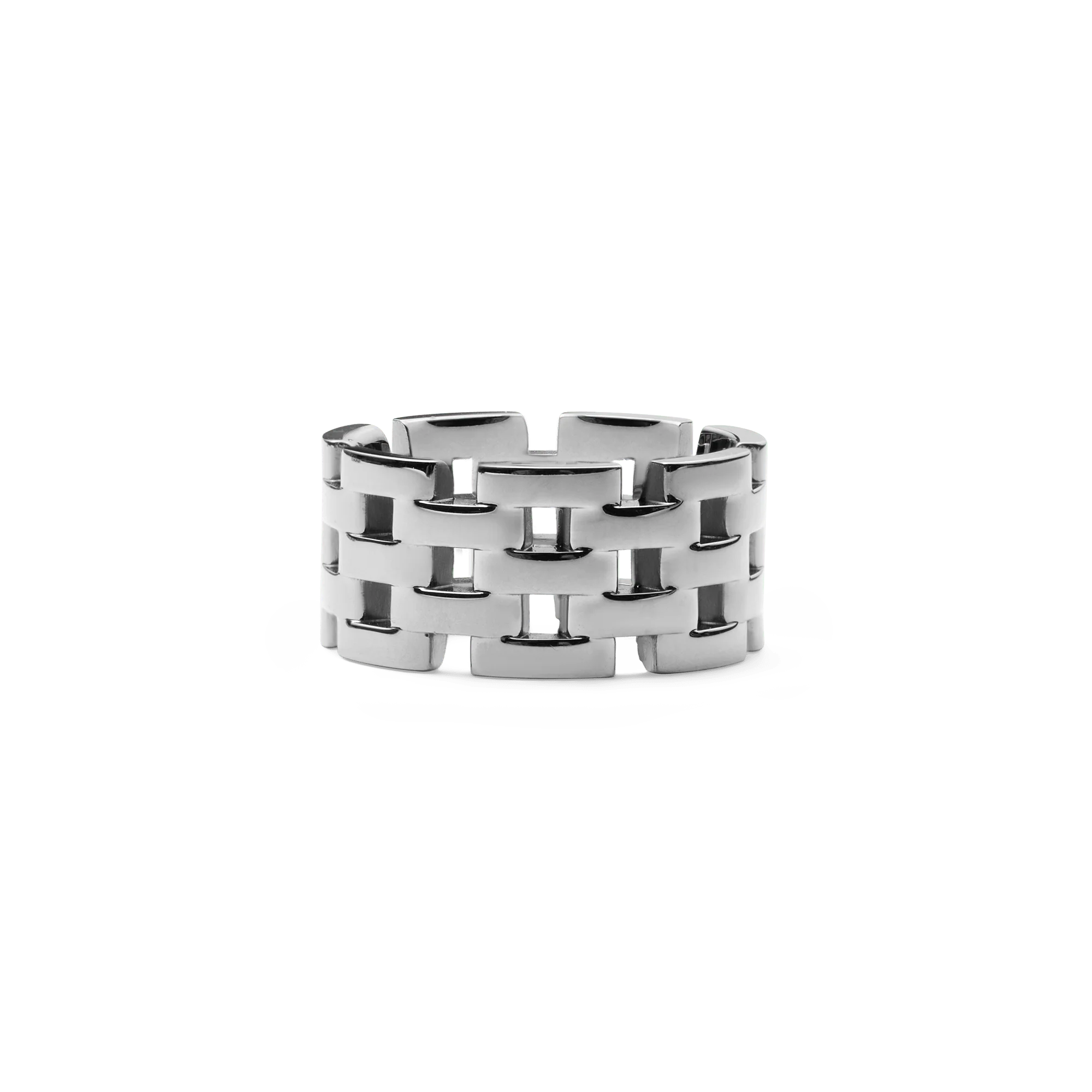 5-Link Ring Silver - Image 4