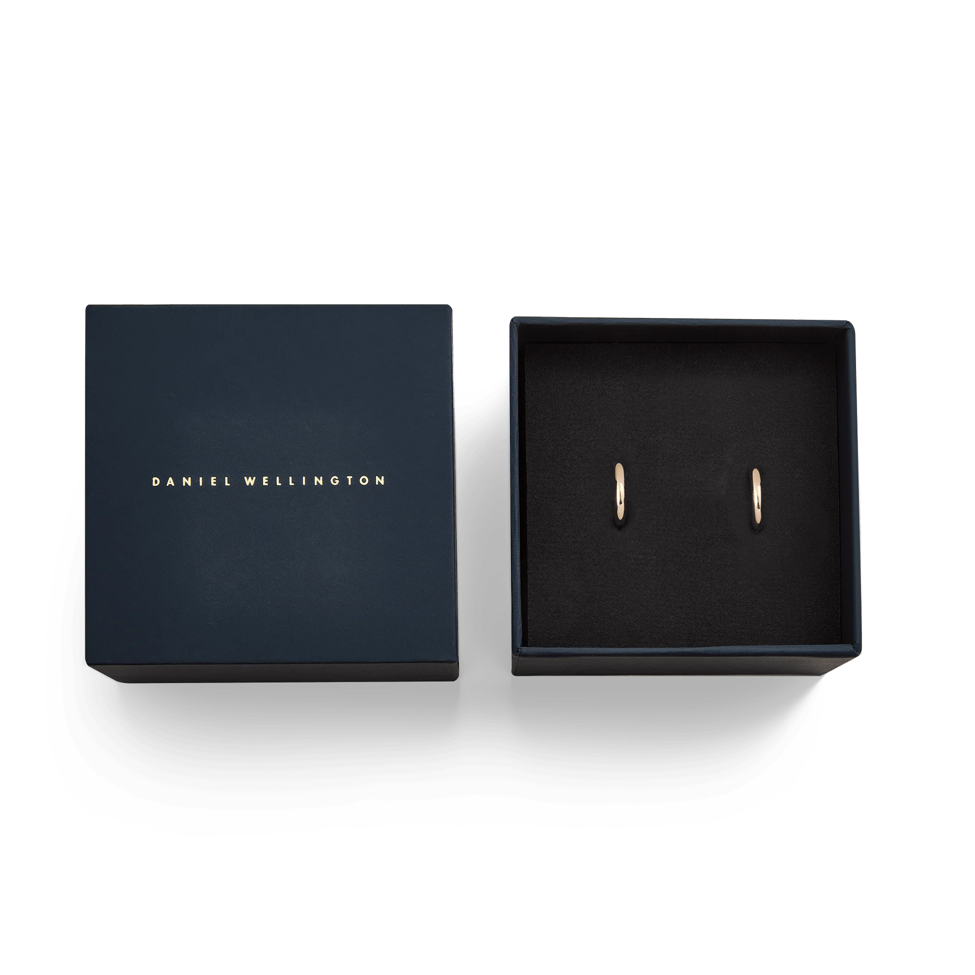 Arch Earrings Rose Gold 9mm - Image 5