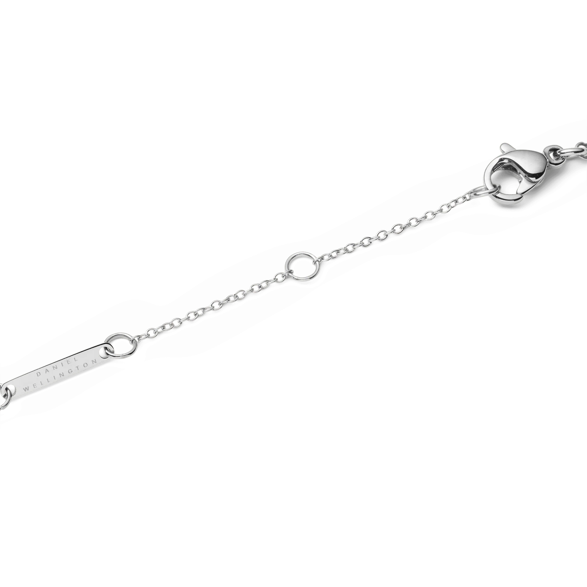 Audrey Necklace Red Agathe Silver - Image 4