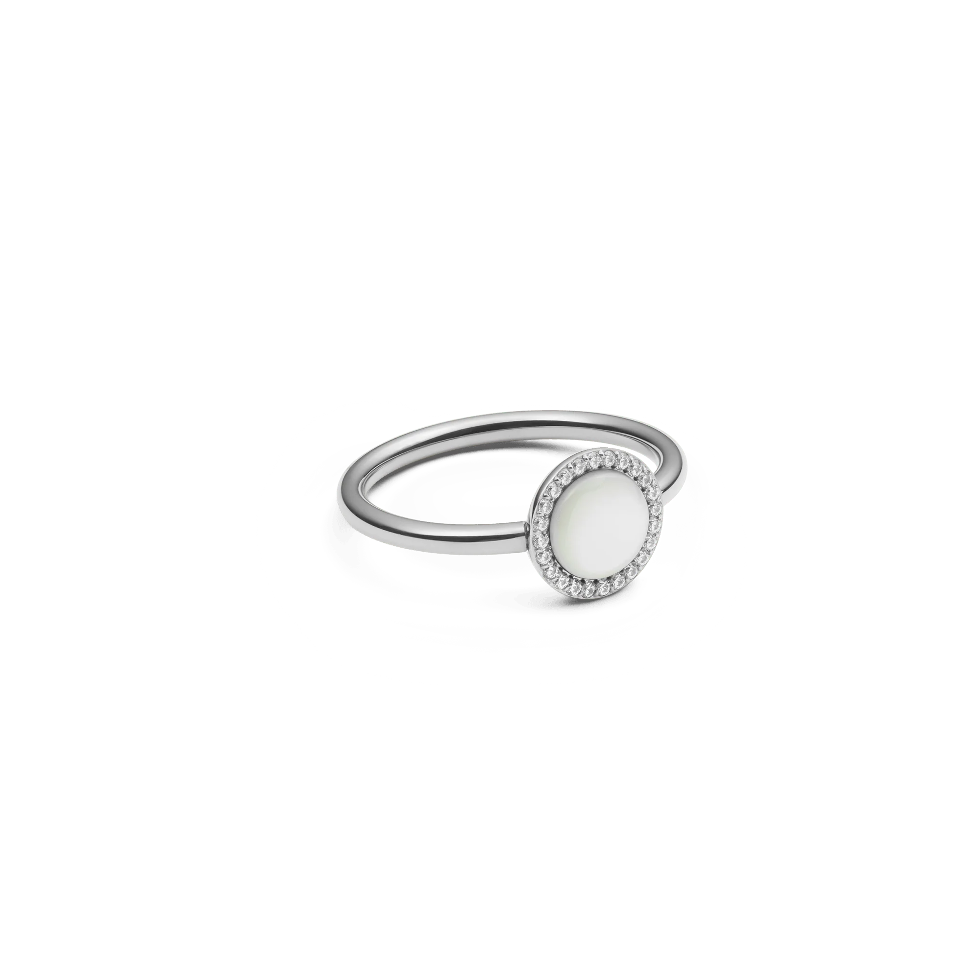 Audrey Ring Mother of Pearl Silver - Image 3