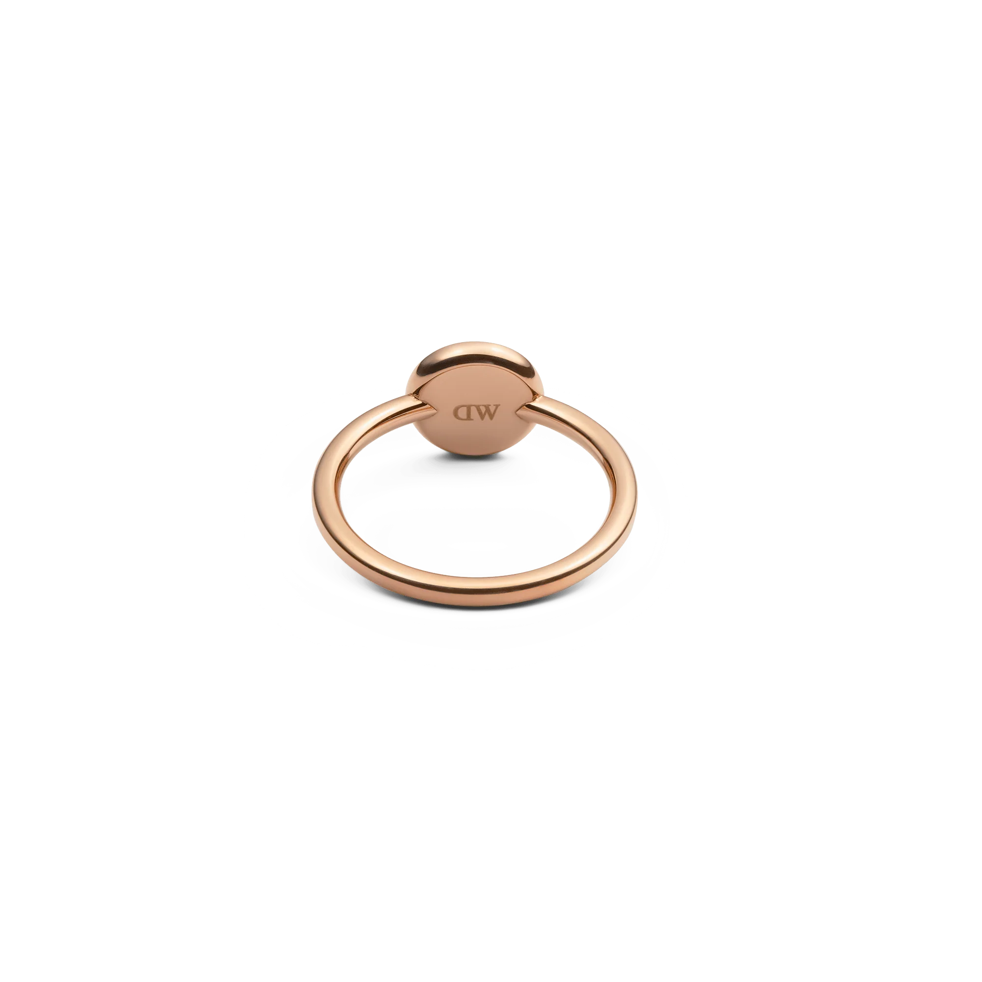 Audrey Ring Red Agathe Rose Gold - Image 4