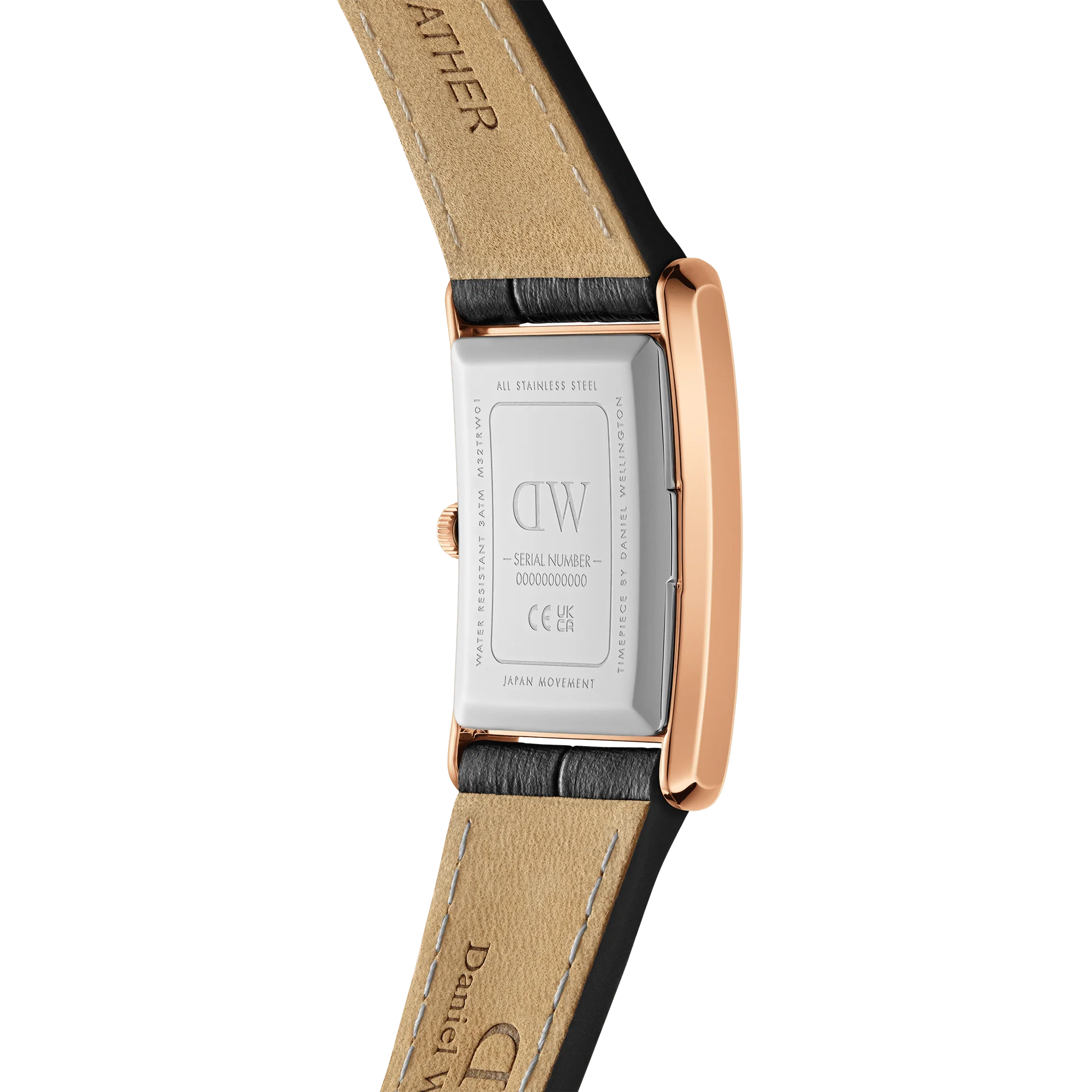 Bound Black Crocodile Rose Gold - Image 5