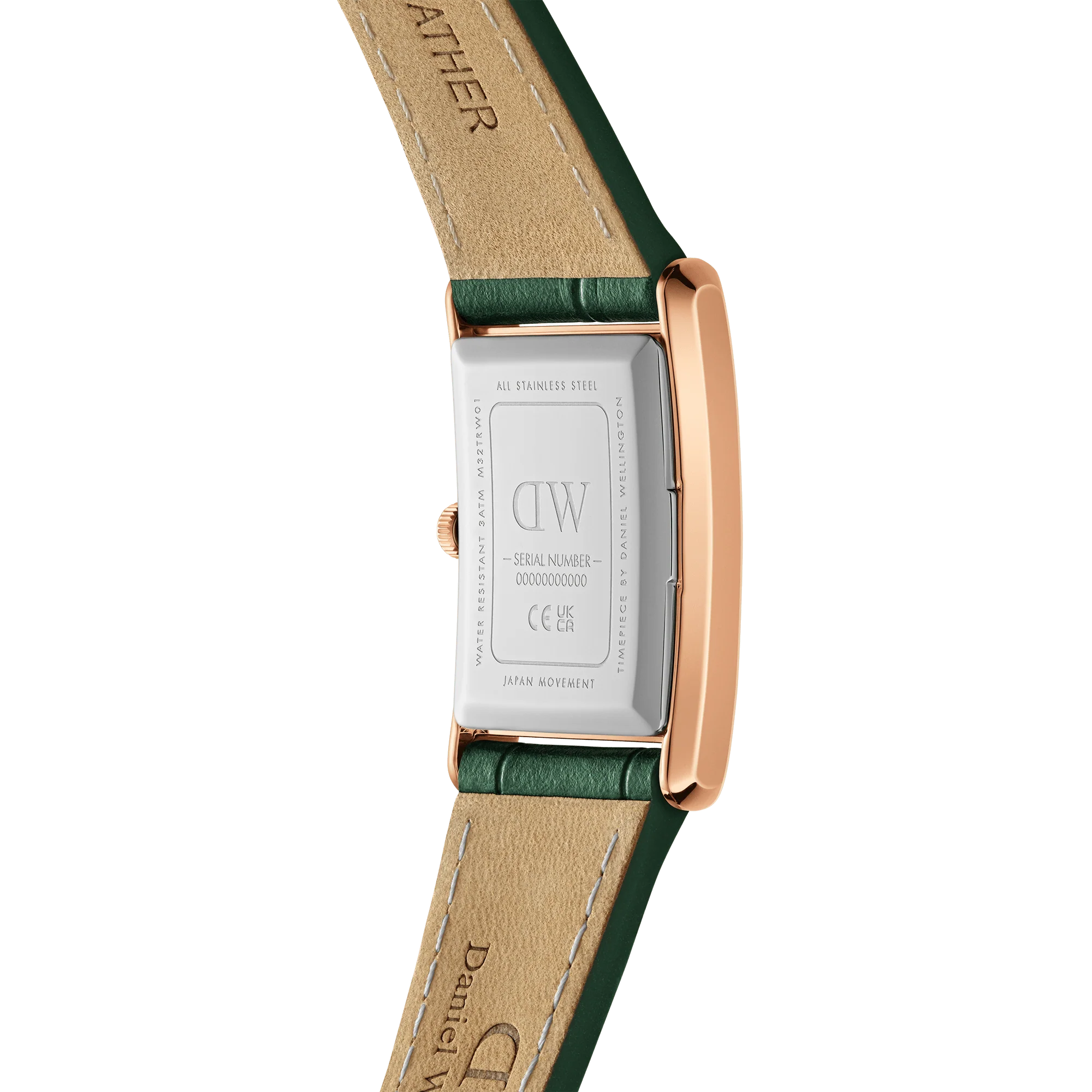 Bound Crocodile Emerald Sunray Rose Gold - Image 4