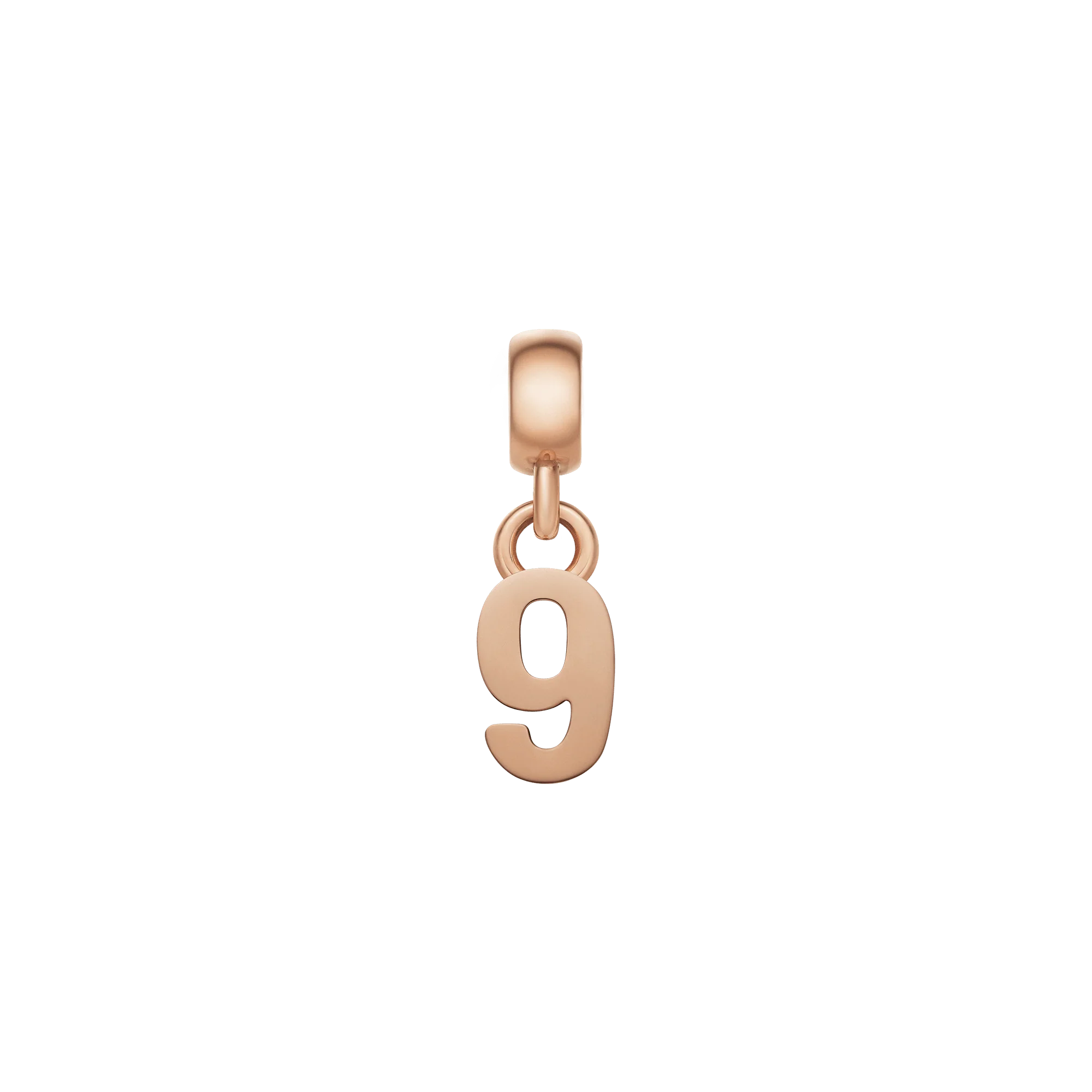Number Charm Rose Gold - Image 10