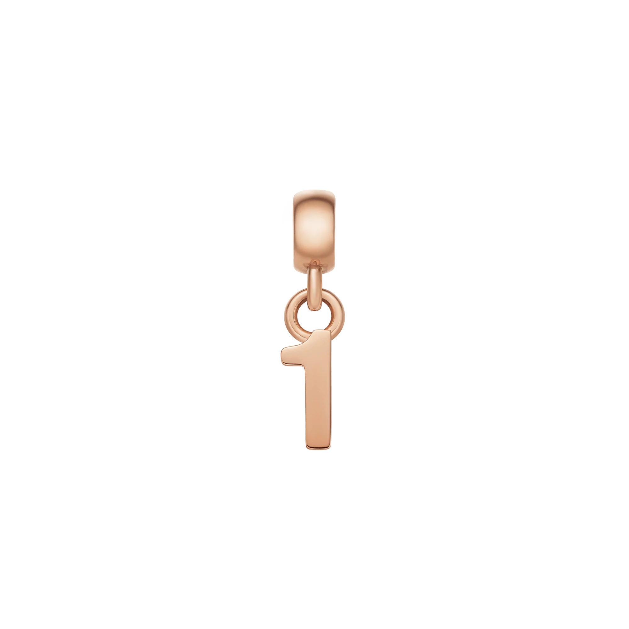 Number Charm Rose Gold - Image 2