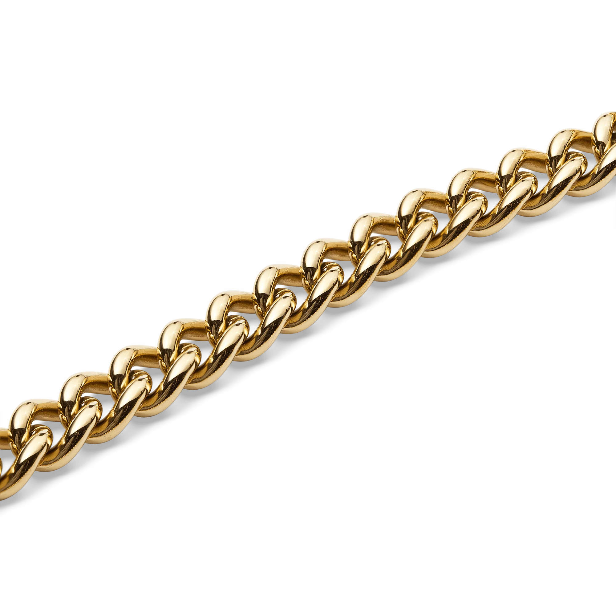 Chunky Chain Necklace Gold - Image 3