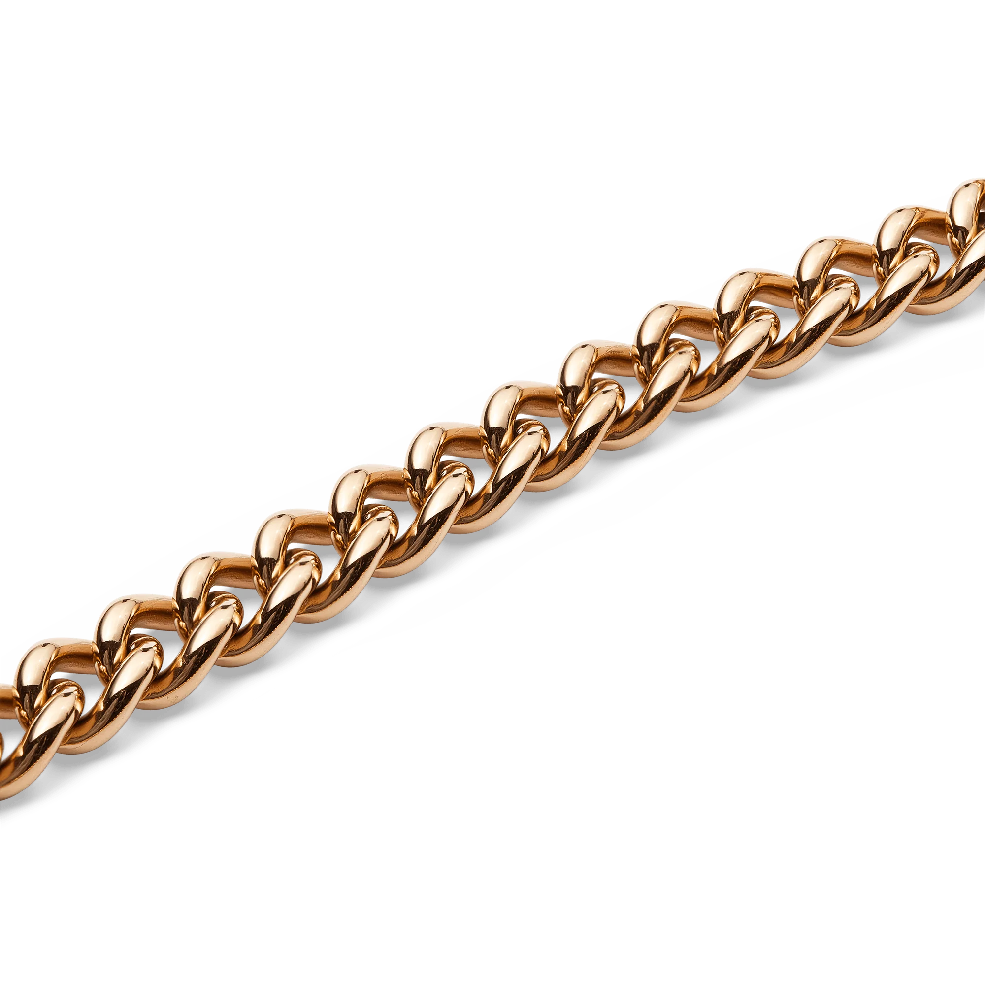 Chunky Chain Necklace Rose Gold - Image 3