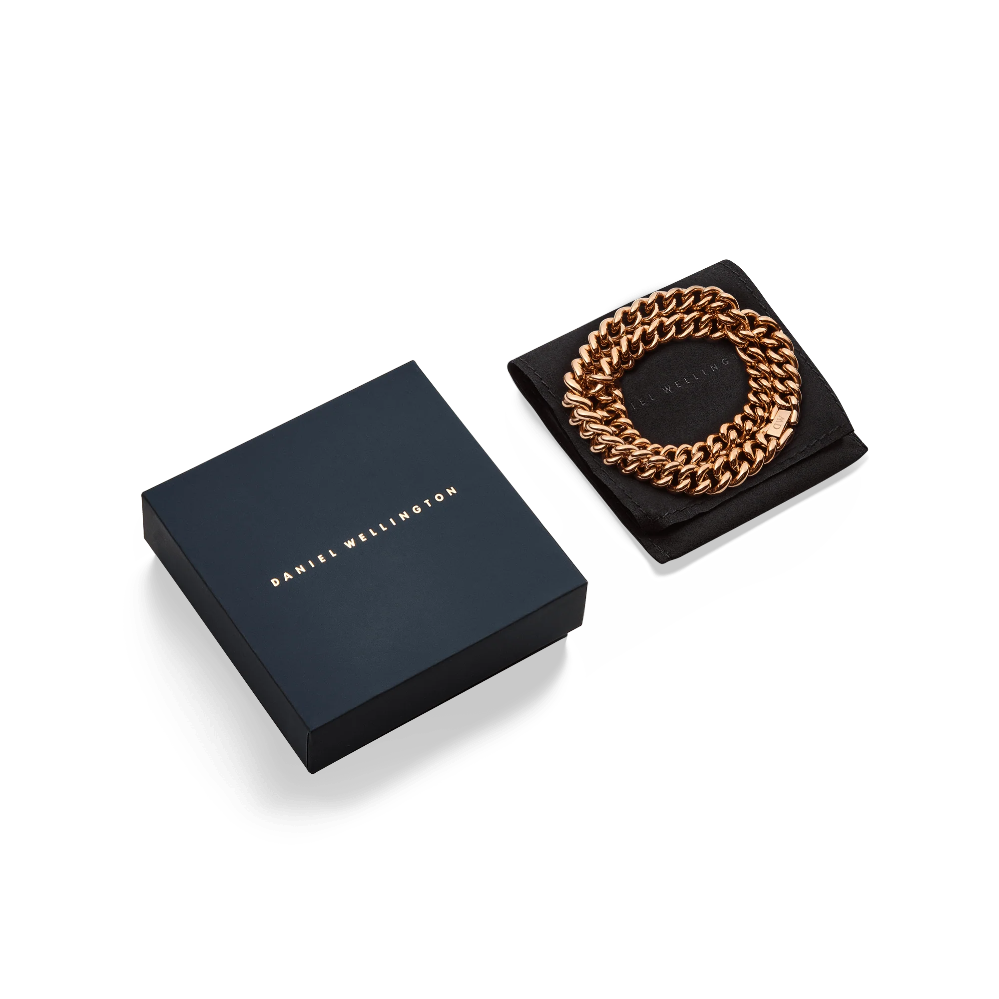 Chunky Chain Necklace Rose Gold - Image 5