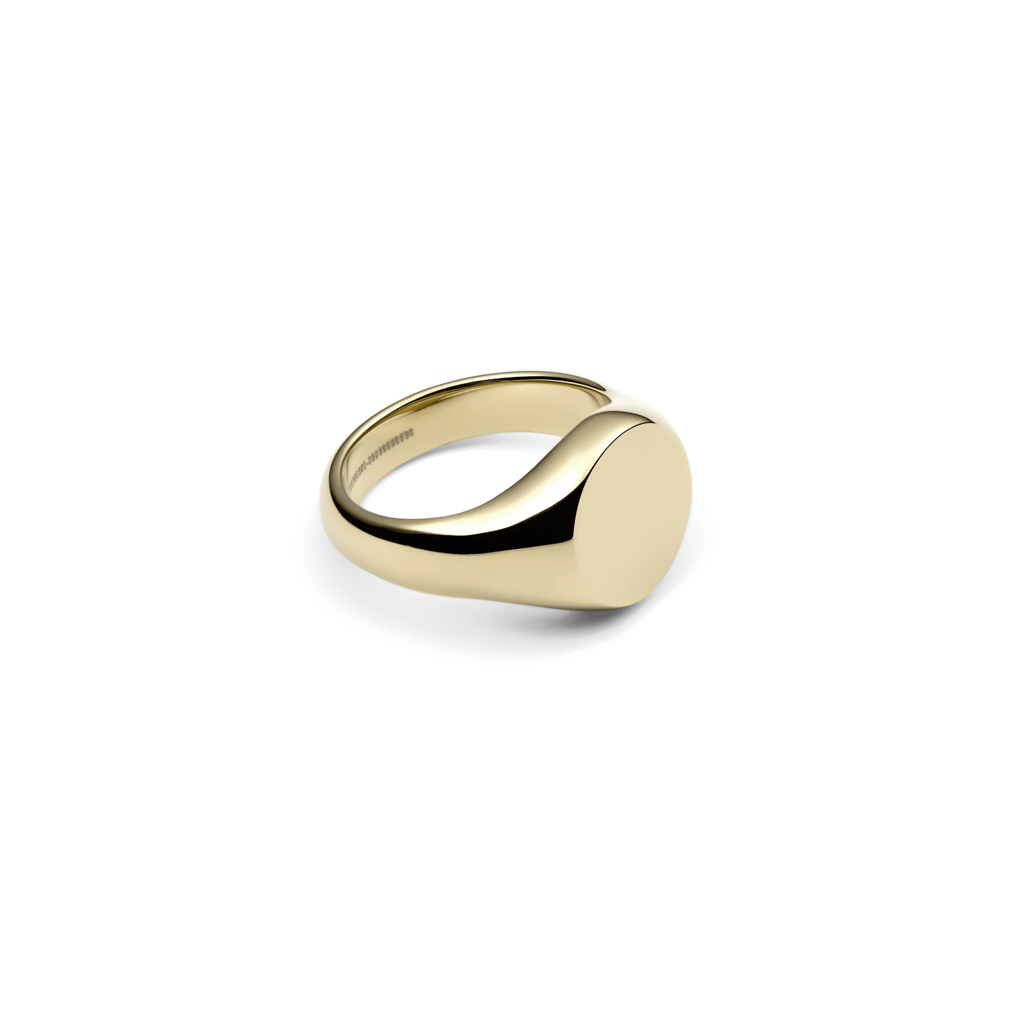 Classic Signet Ring Gold - Image 3