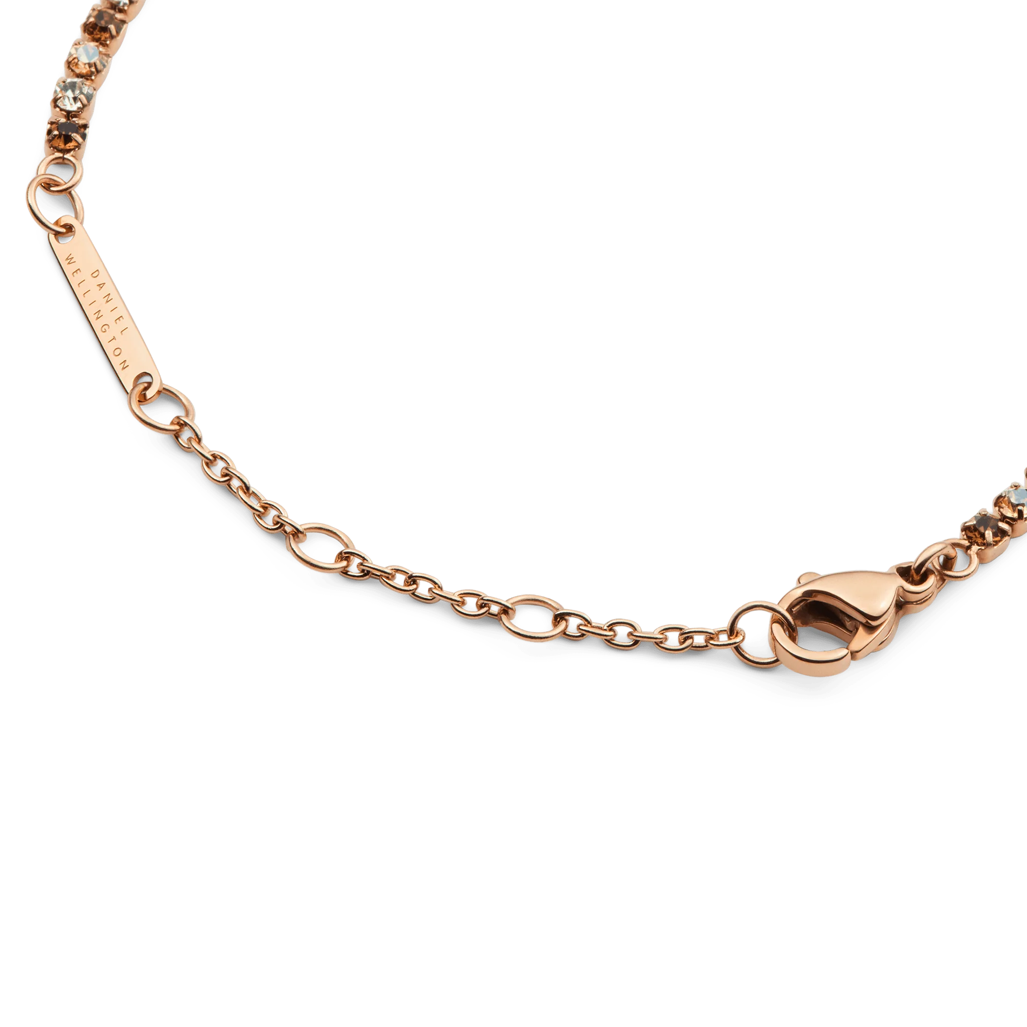 Classic Tennis Bracelet Honey Combo Rose Gold - Image 4