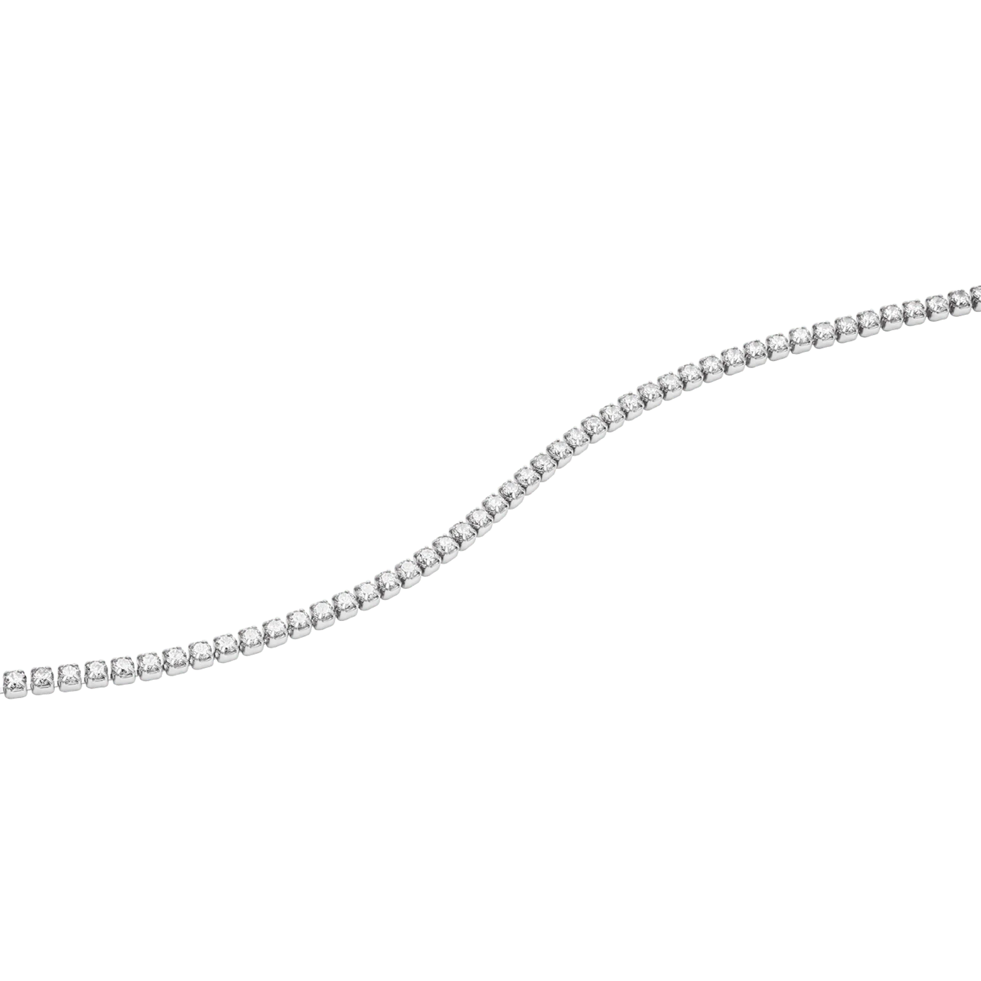Classic Tennis Bracelet Silver - Image 3