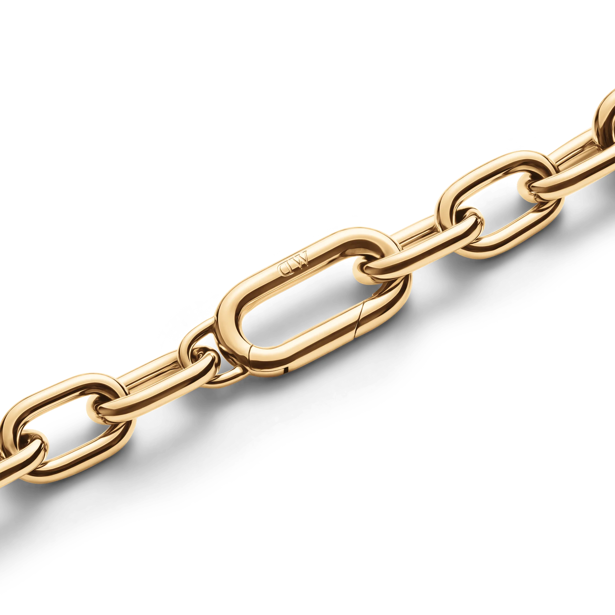 Crystal Link Bracelet Gold - Image 4