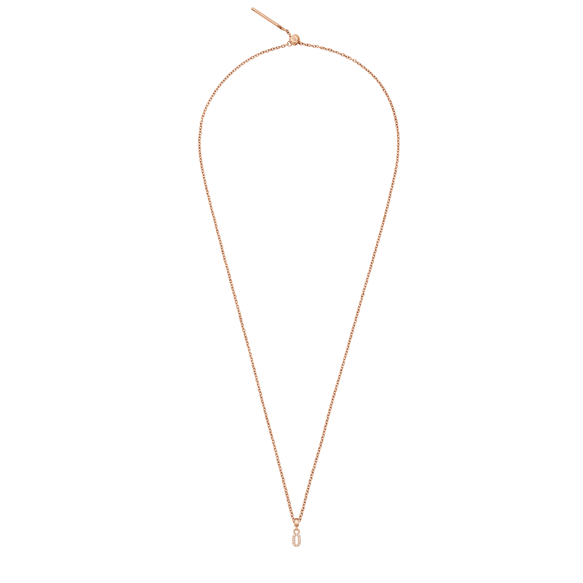 Crystal Number Charm Rose Gold - Image 11