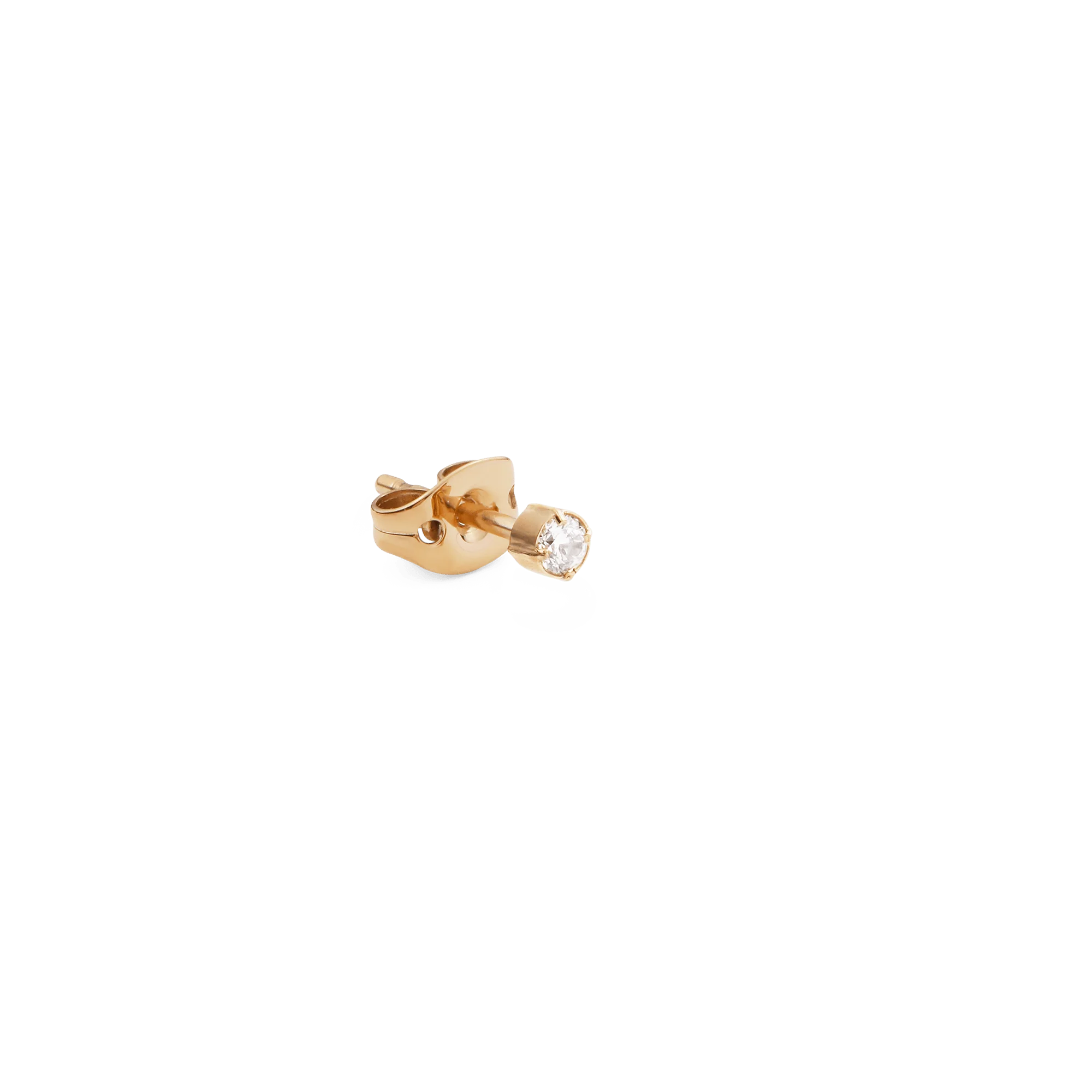 Crystal Stud Gold - Image 3
