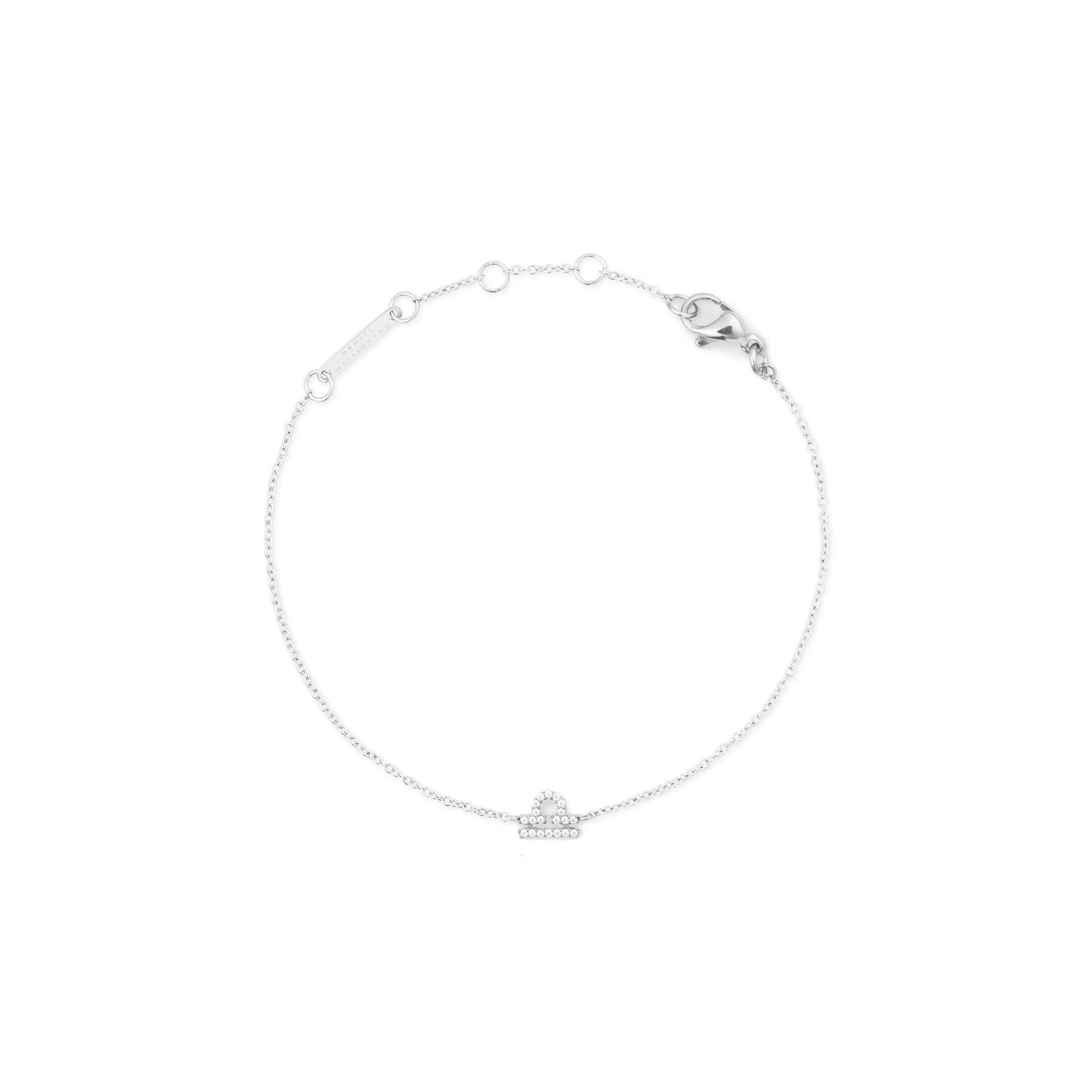 Crystal Zodiac Chain Bracelet Silver - Image 21