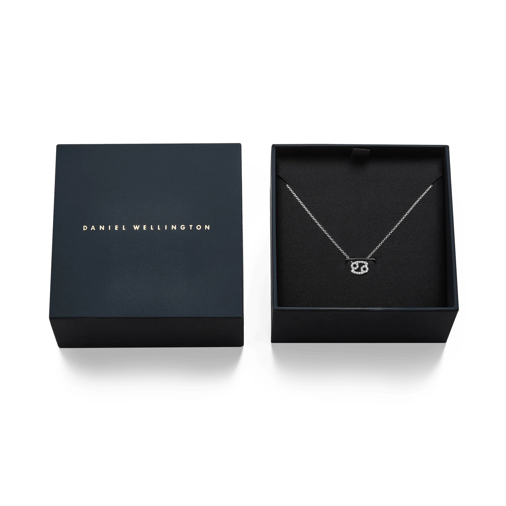 Crystal Zodiac Chain Necklace Silver - Image 37