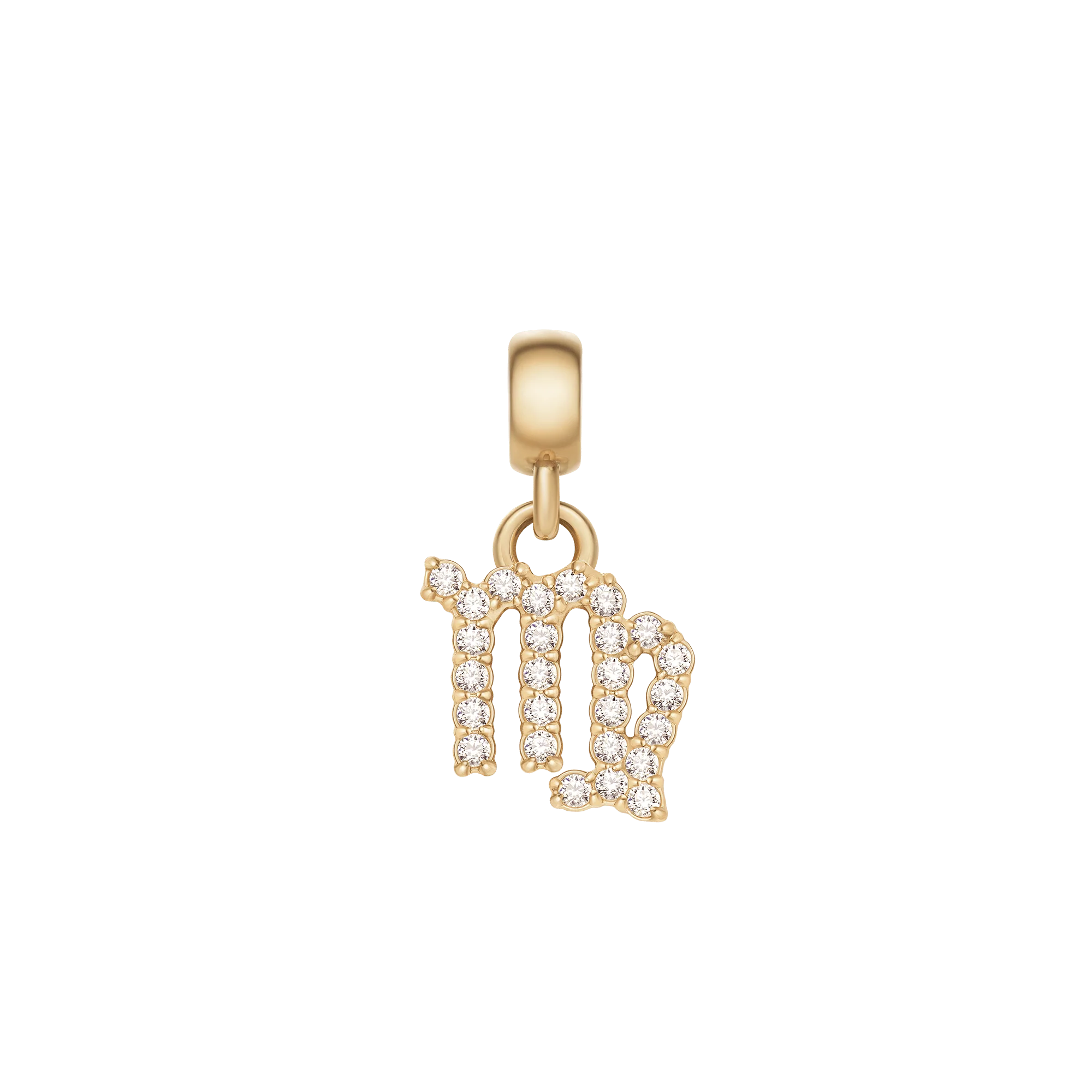 Crystal Zodiac Charm Gold - Image 9