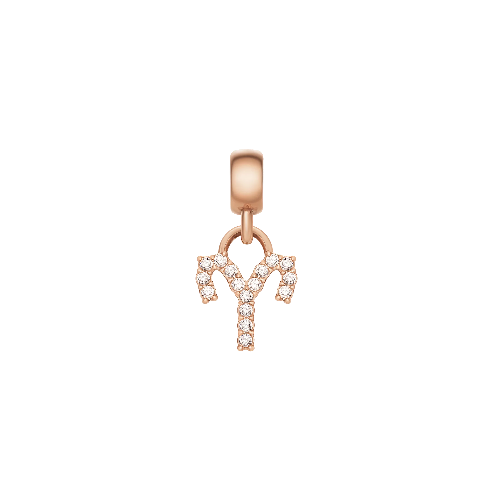 Crystal Zodiac Charm Rose Gold - Image 14