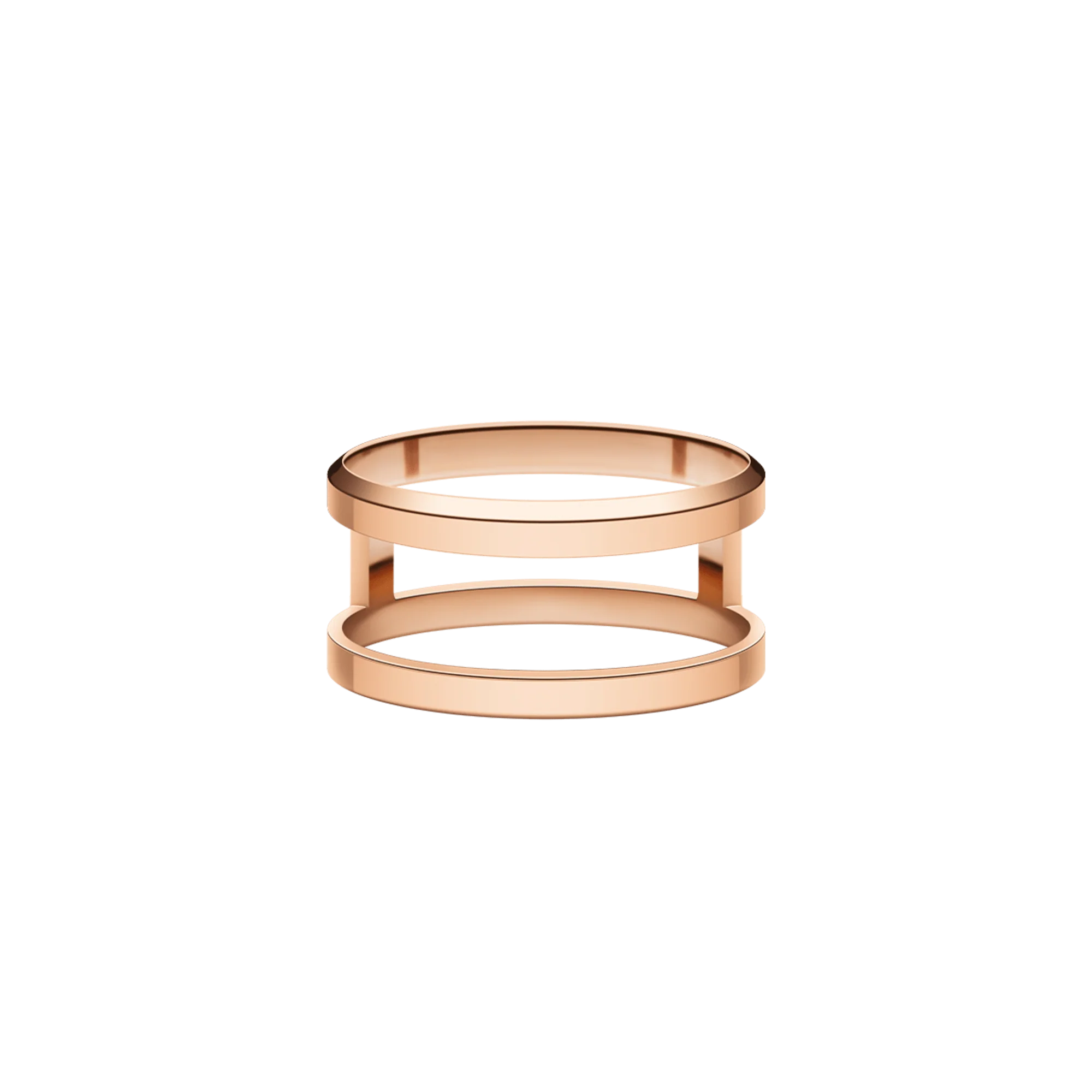 Elan Dual Ring Rose Gold - Image 3