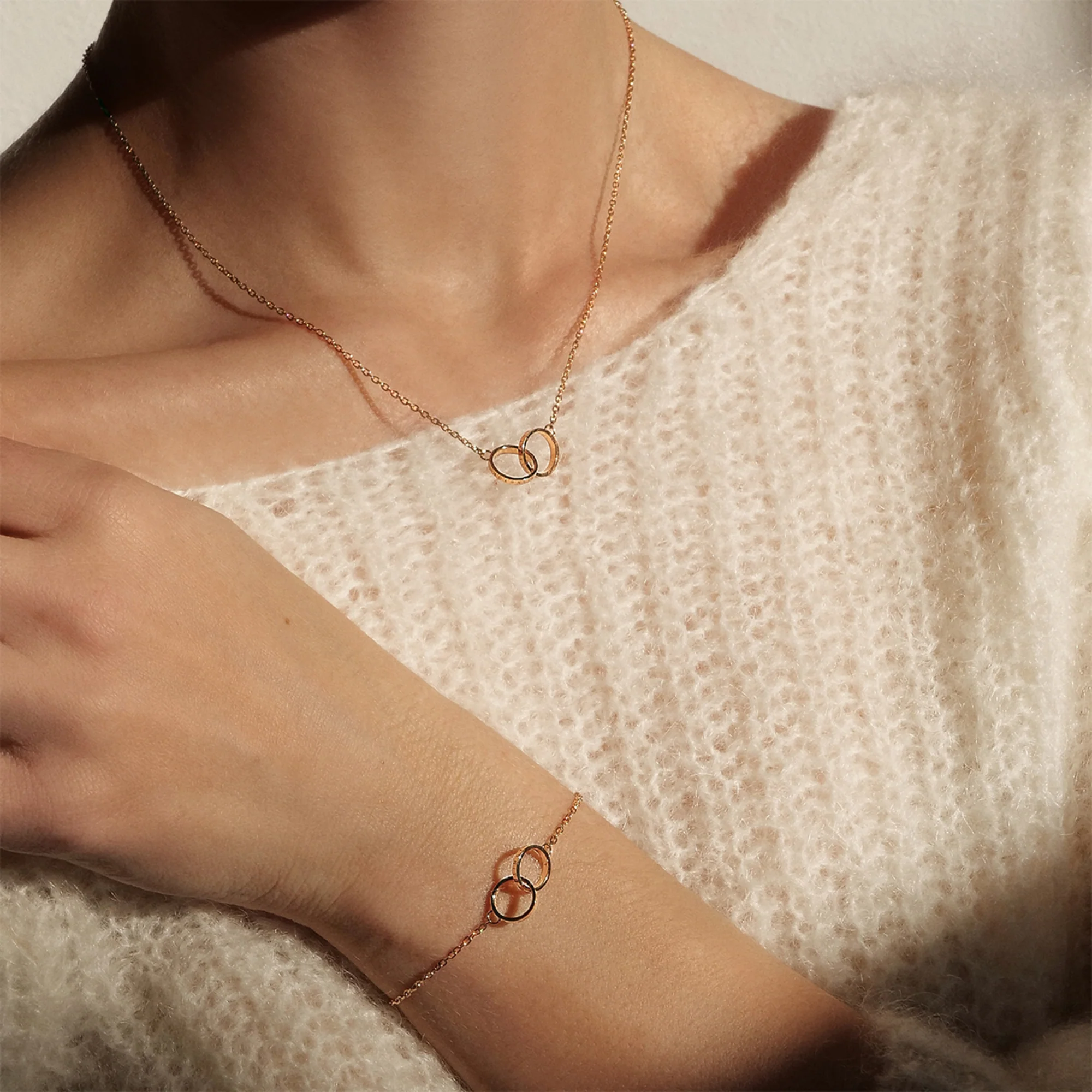 Elan Unity Bracelet Rose Gold - Image 3