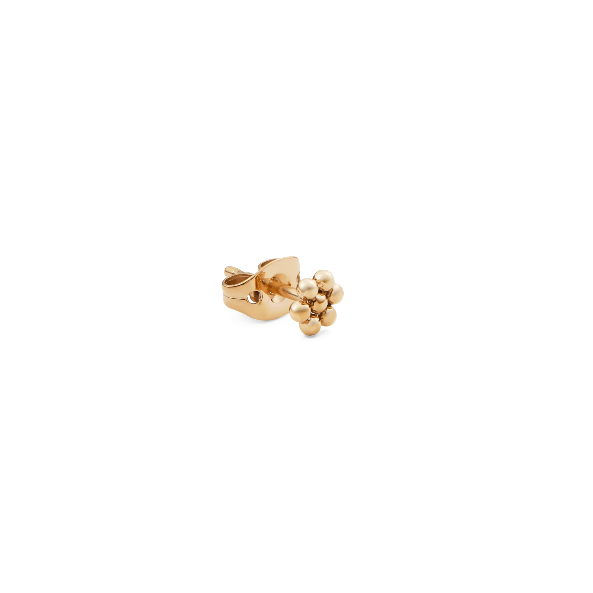 Flower Stud Gold - Image 3