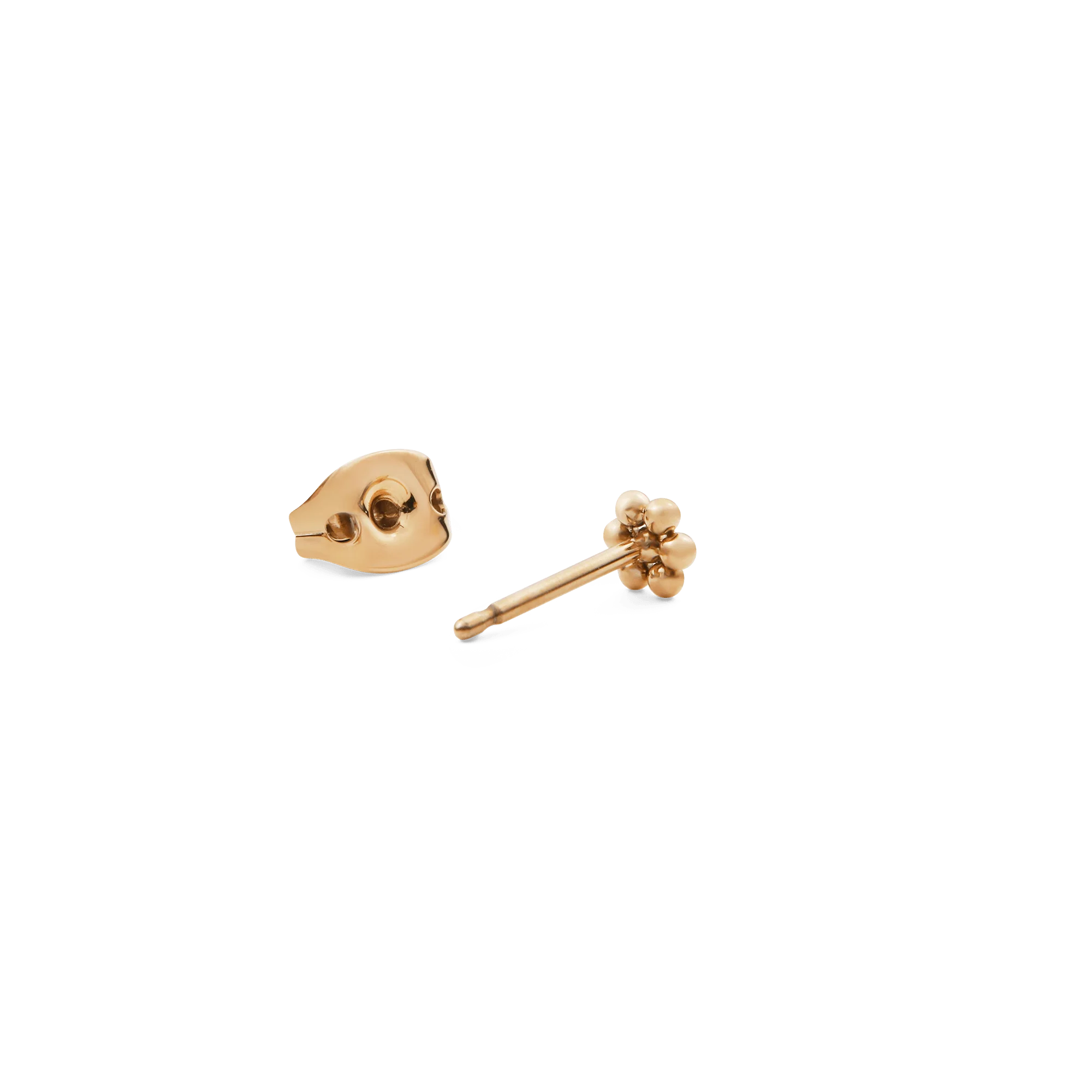 Flower Stud Gold - Image 4