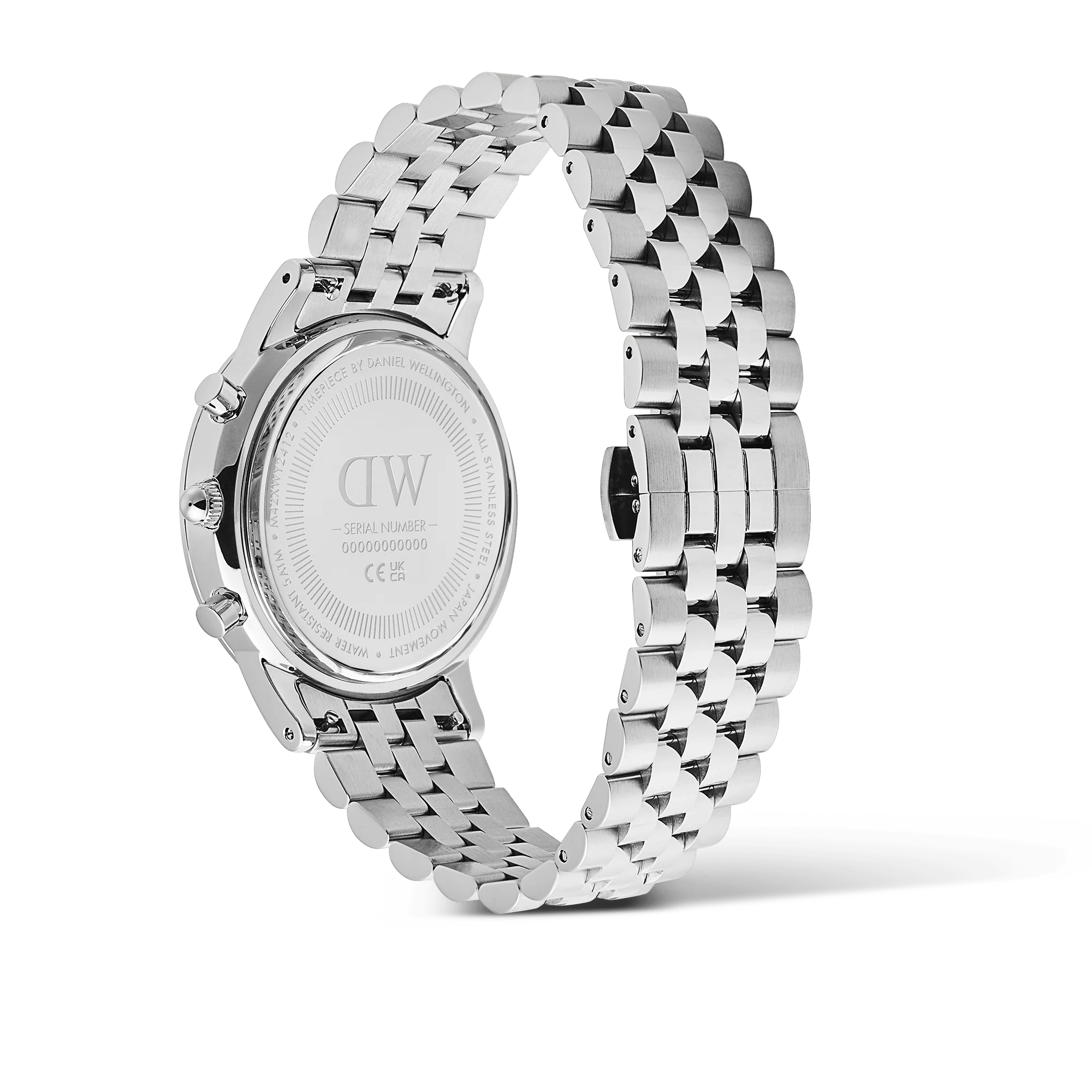 Iconic Chronograph Arch 5-Link Onyx Panda Silver - Image 4
