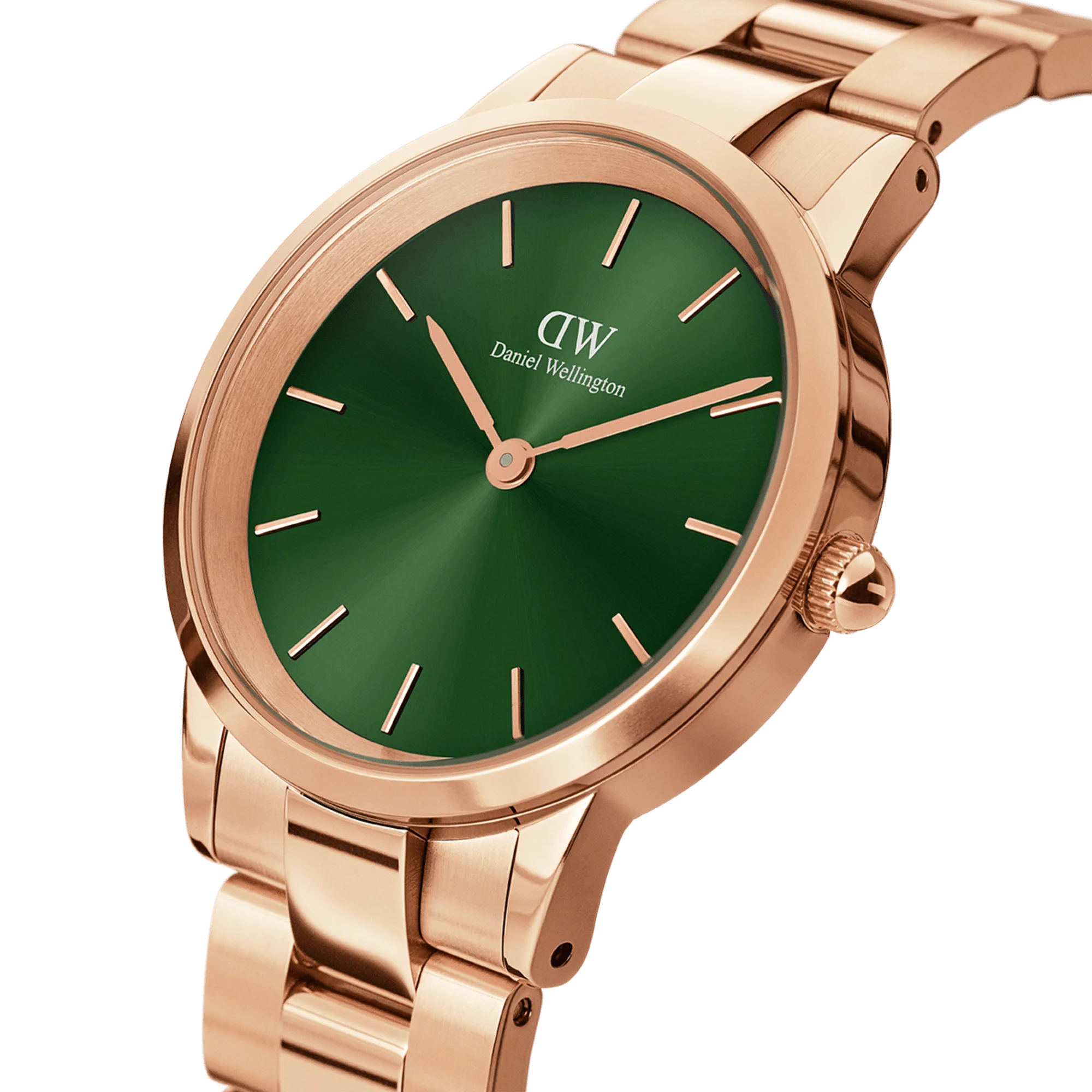 Iconic Link Emerald Rose Gold - Image 3