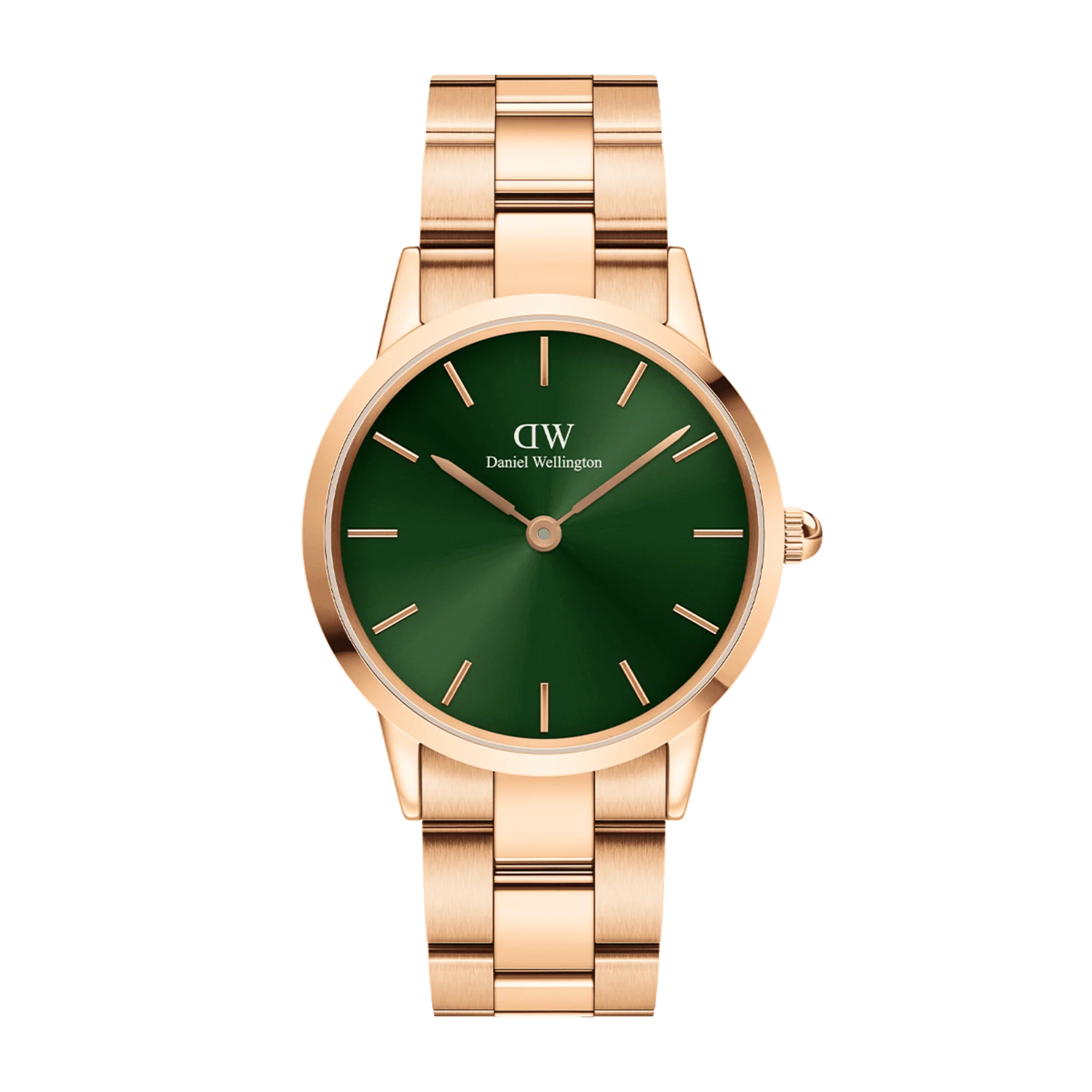 Iconic Link Emerald Green Rose Gold - Image 5