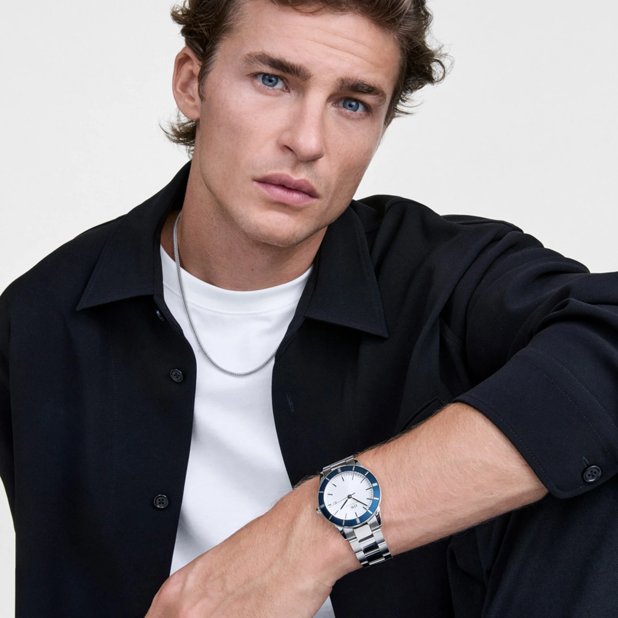 Iconic Paradigma Link Blue Bezel Silver - Image 2