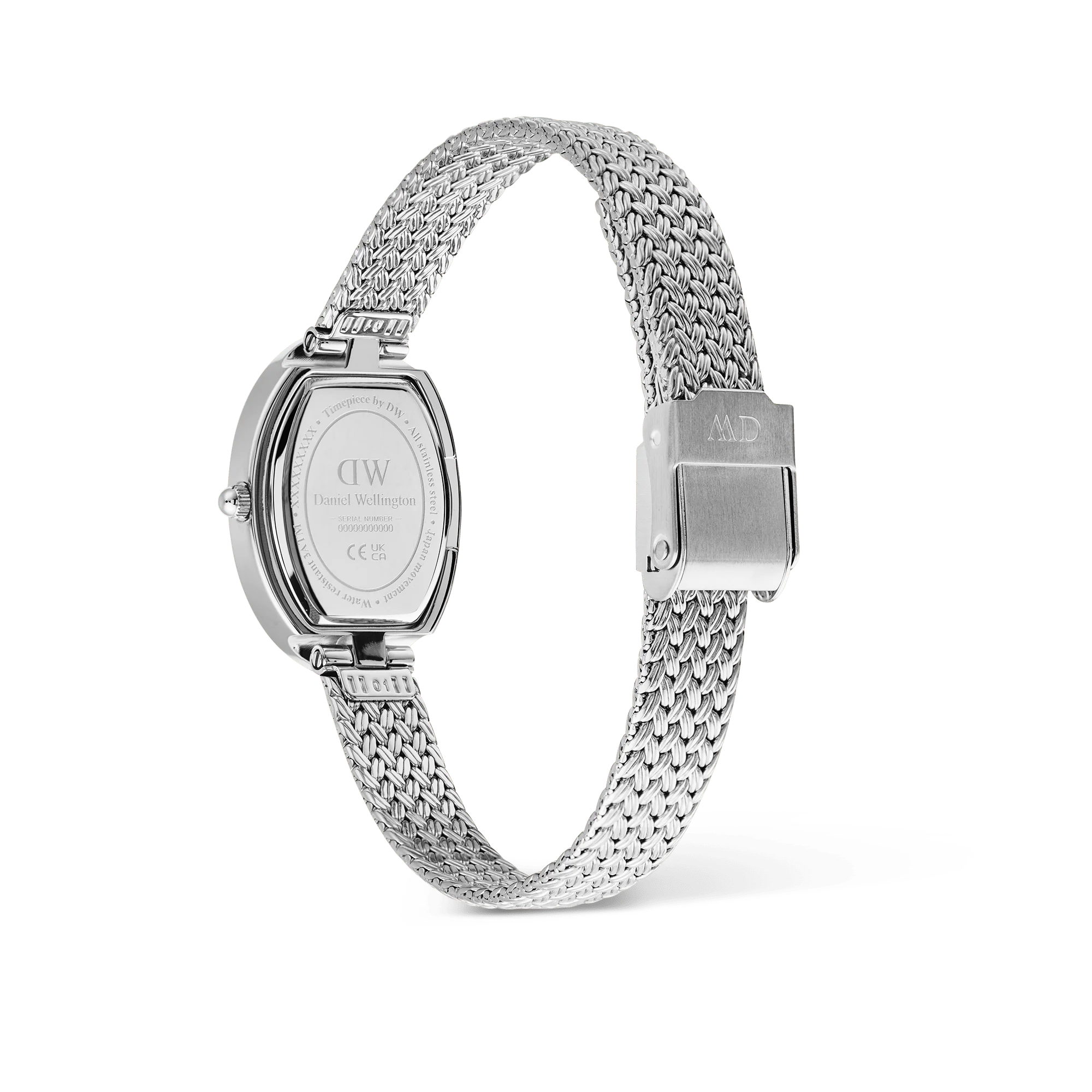 Juliette Braided Mesh White Sunray Silver - Image 5