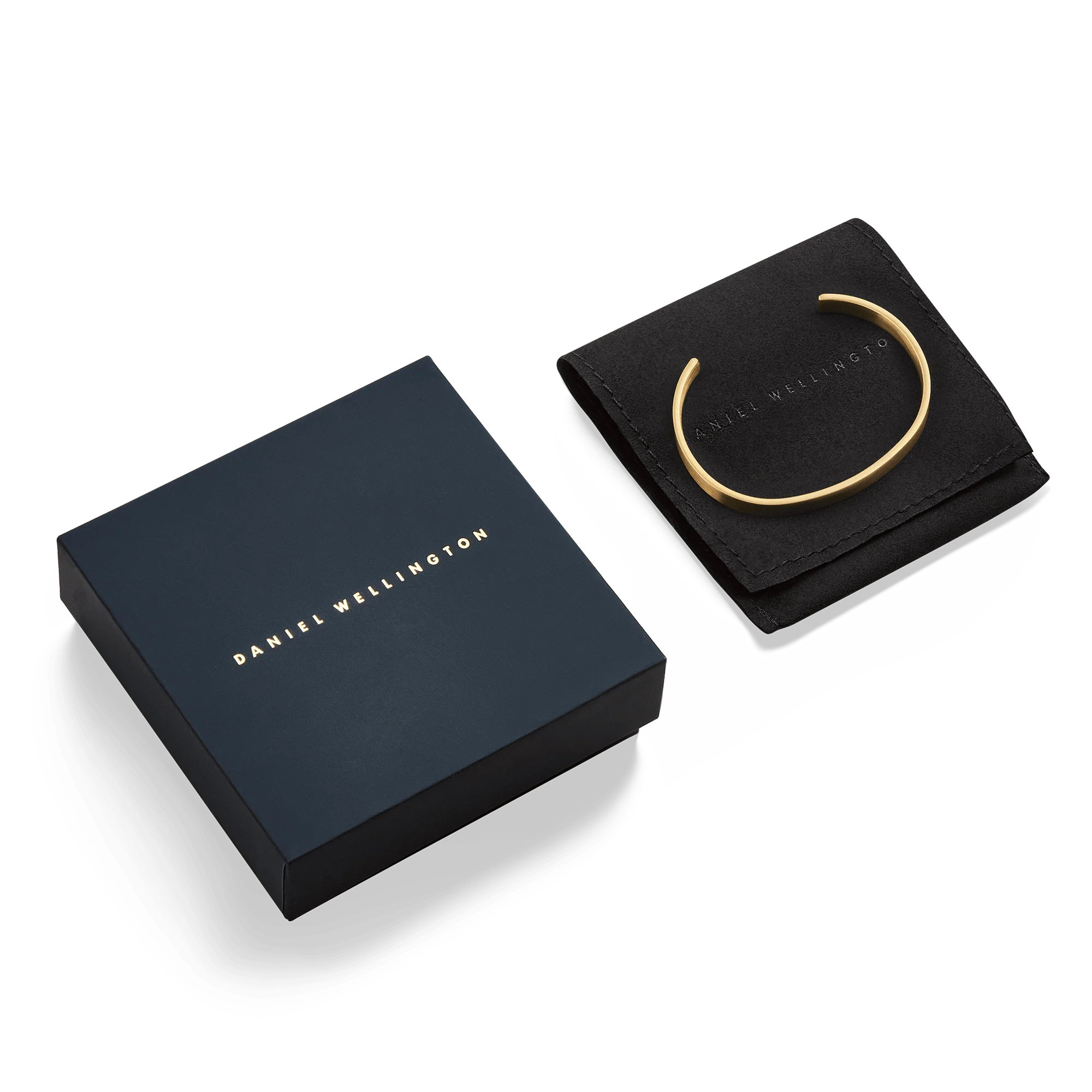 Line Cuff Brushed Gold - Image 5
