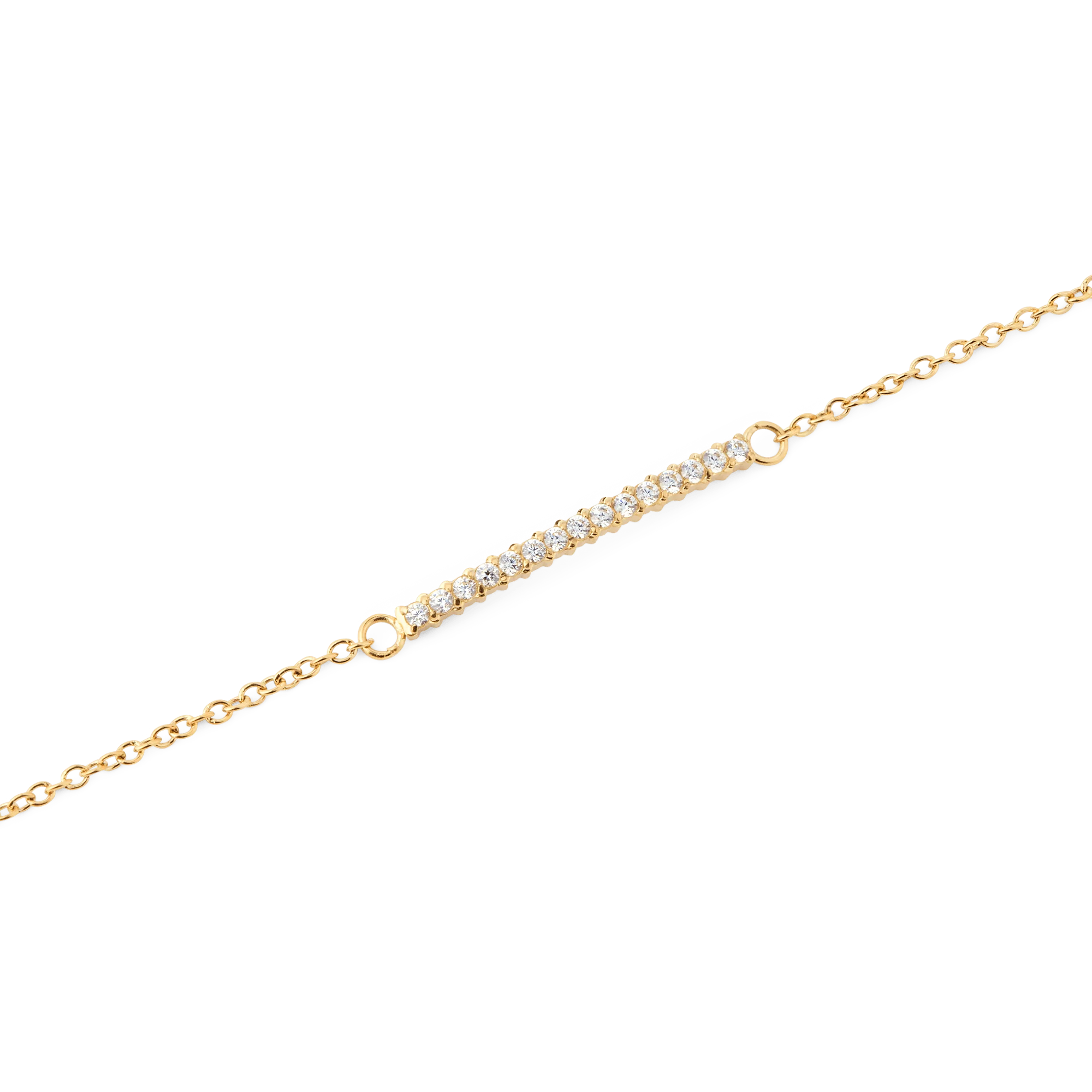 Mirelle Eternity Bracelet Gold - Image 3