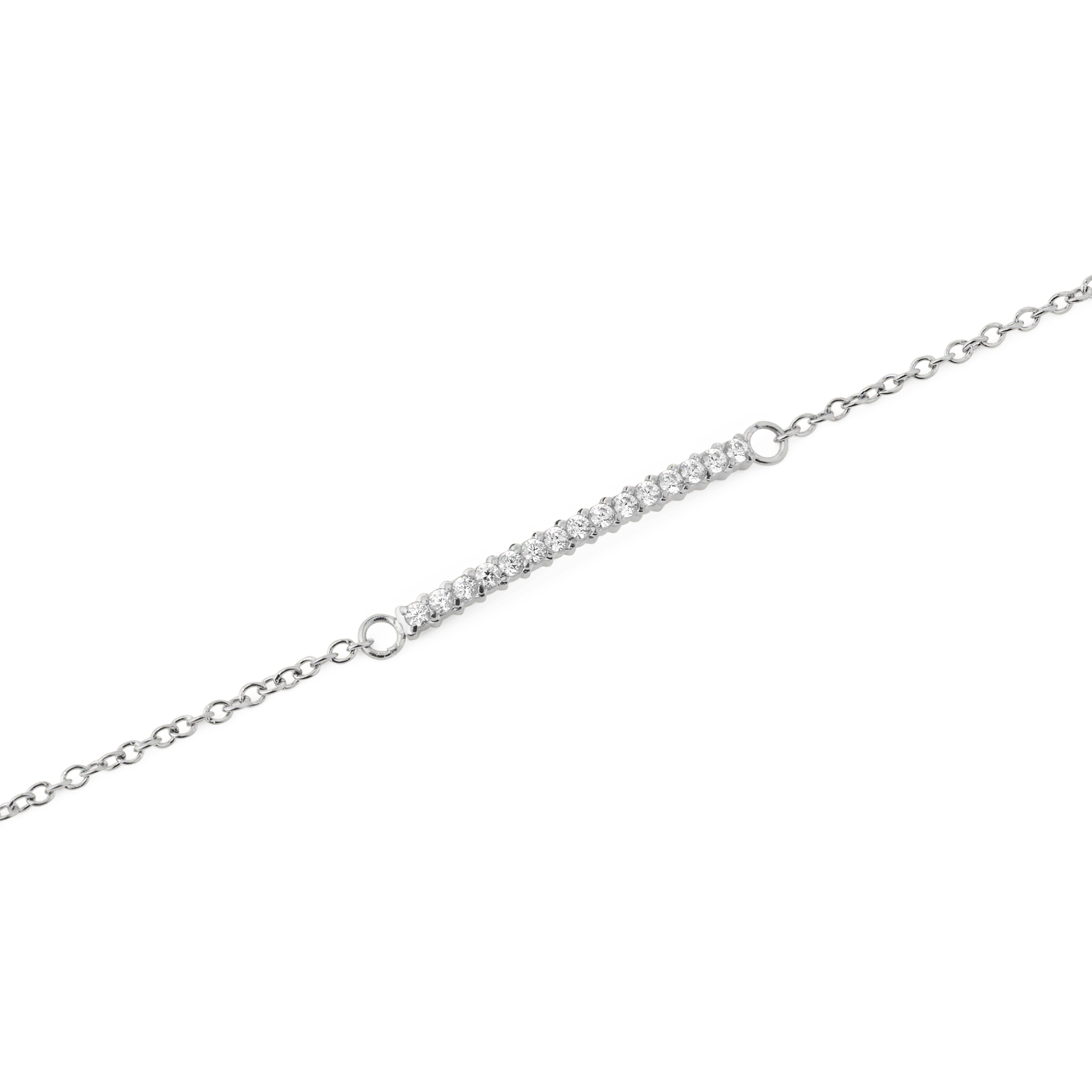 Mirelle Eternity Bracelet Silver - Image 3