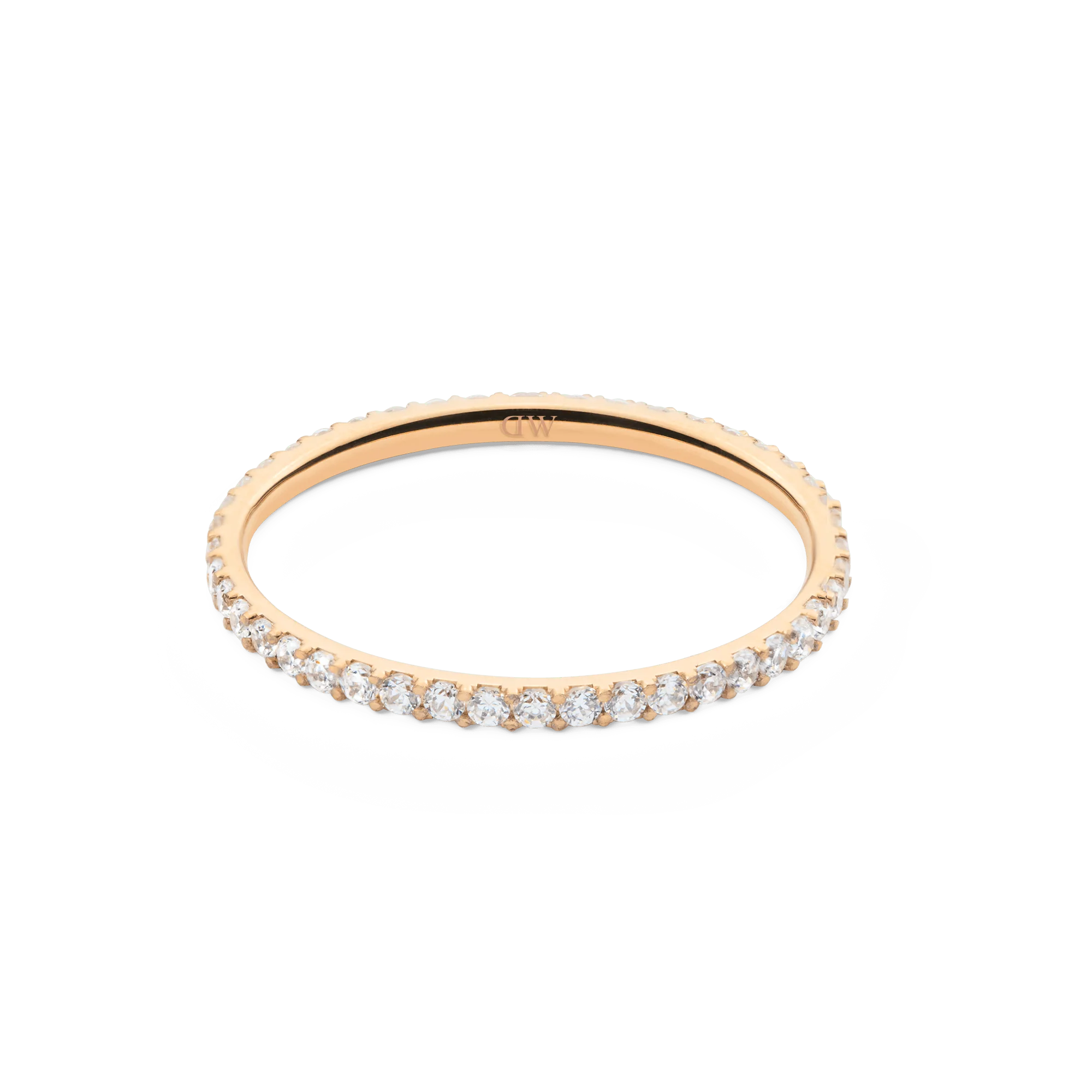 Mirelle Eternity Ring Rose Gold 1.4 mm - Image 4