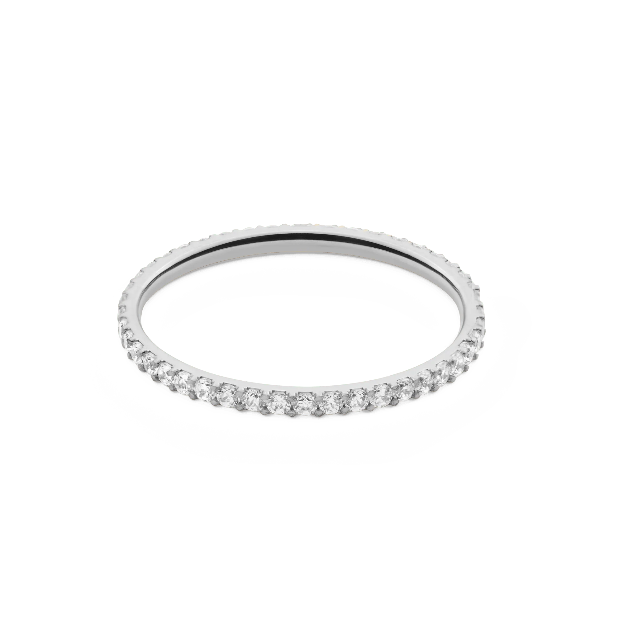 Mirelle Eternity Ring Silver 1.4 mm - Image 4
