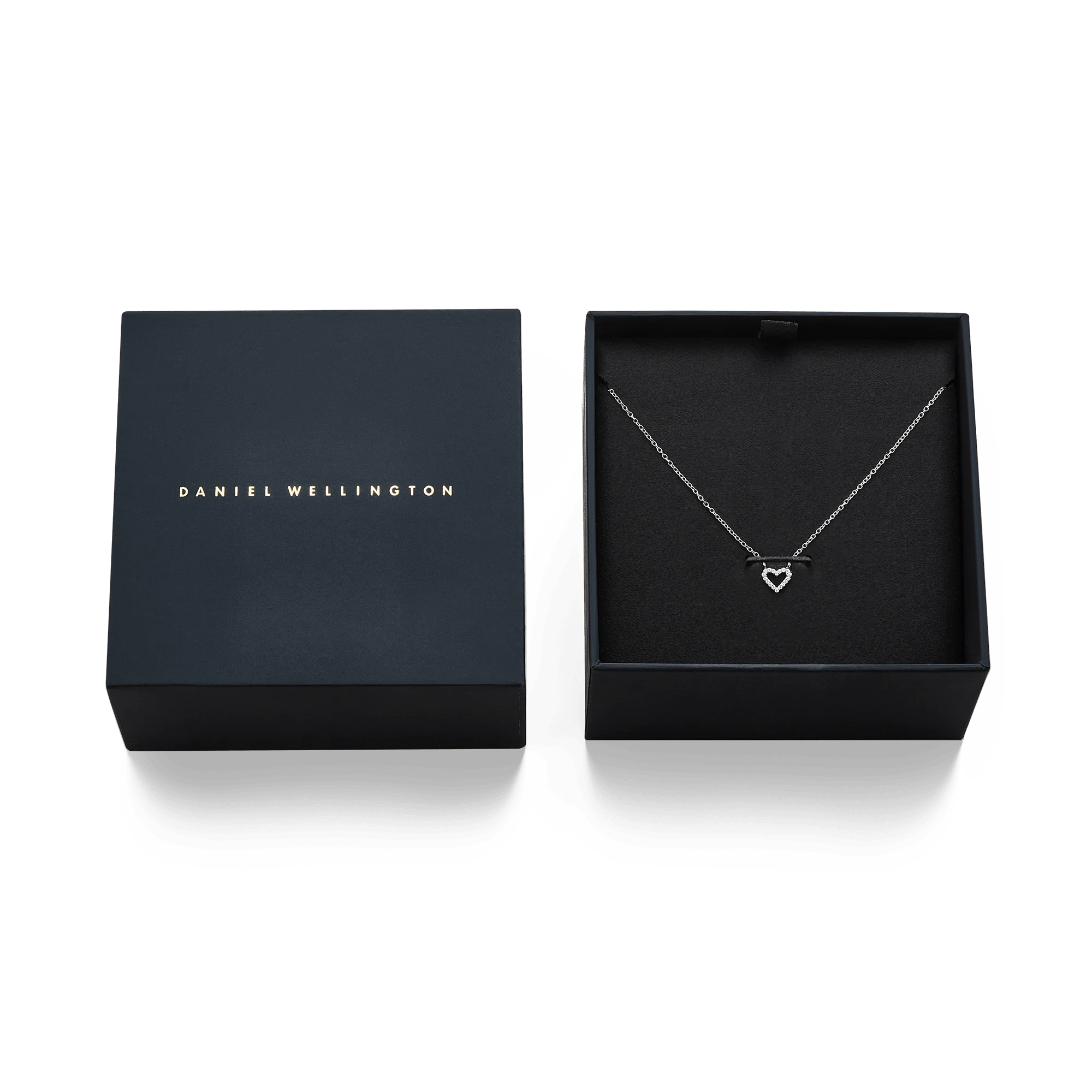Mirelle Heart Necklace Silver - Image 5