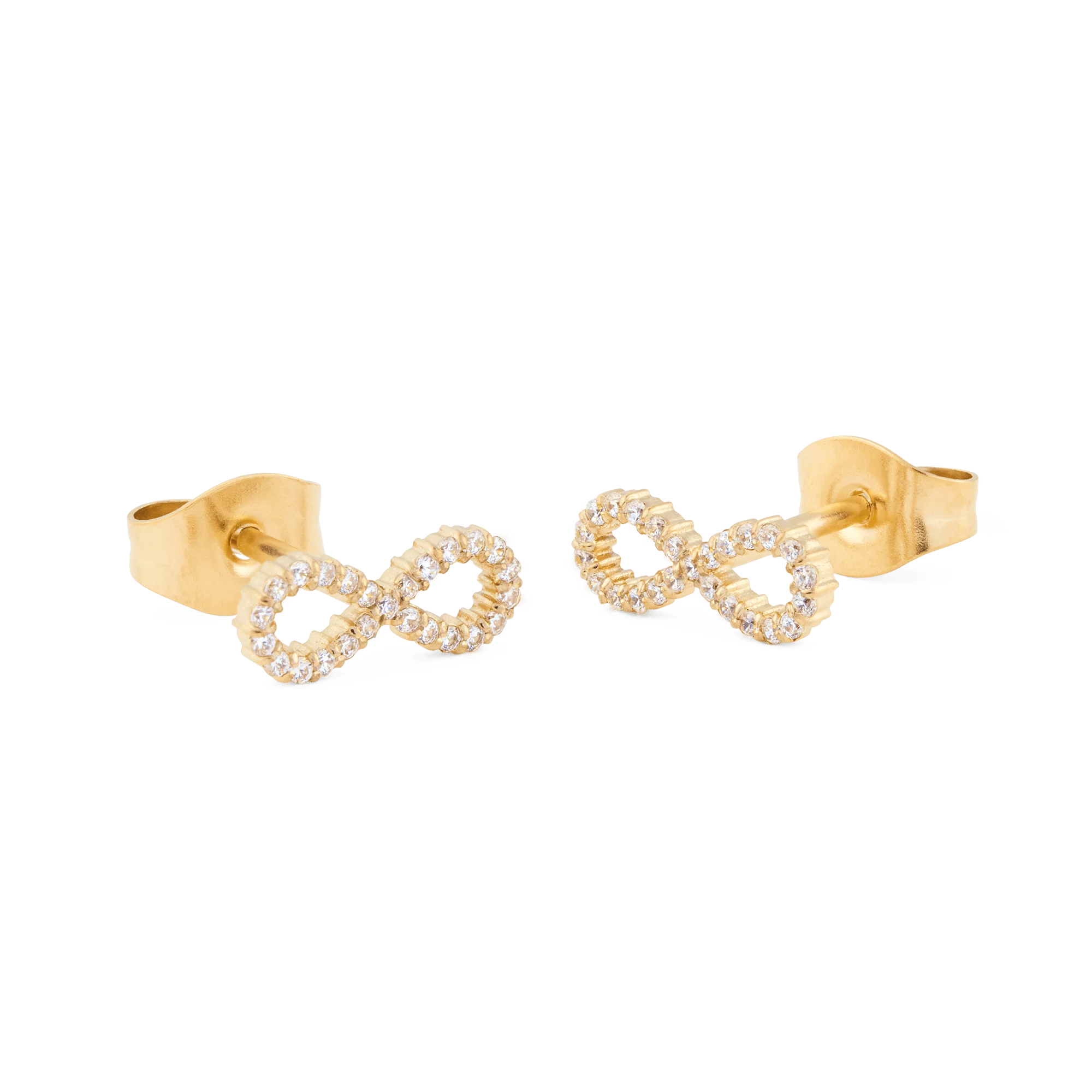 Mirelle Infinity Earrings Gold - Image 3