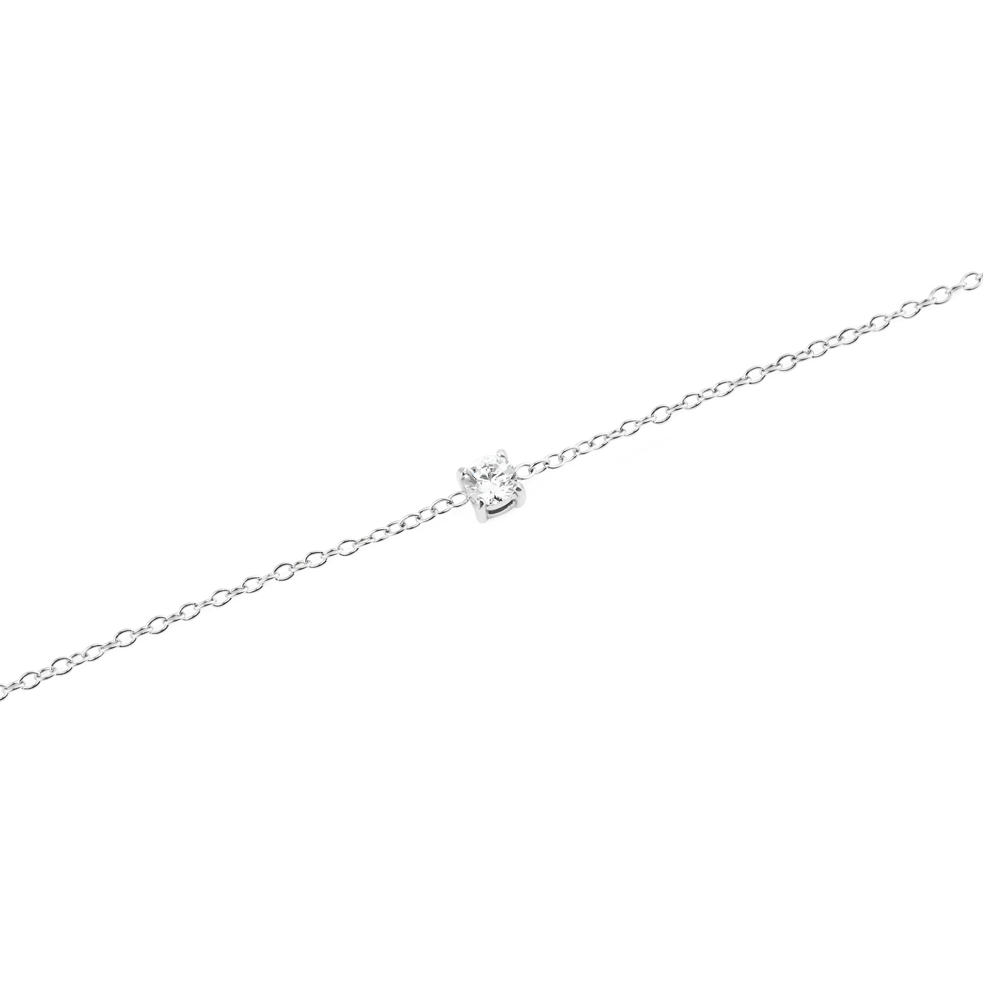 Mirelle Solitaire Bracelet Silver - Image 3