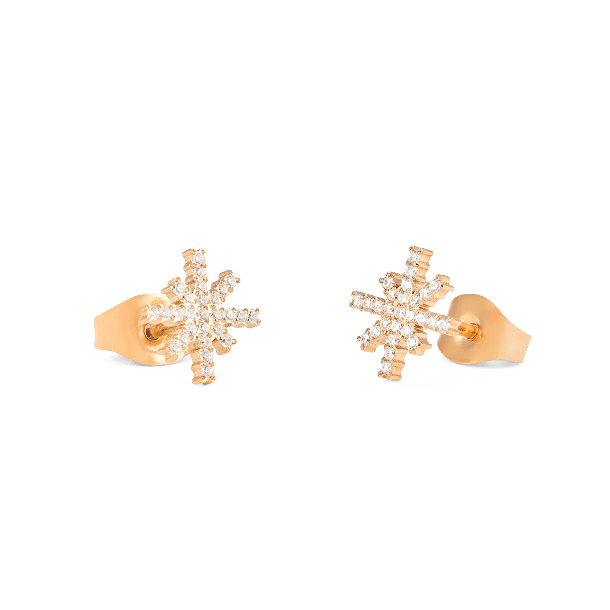 Mirelle Star Earrings Rose Gold - Image 3