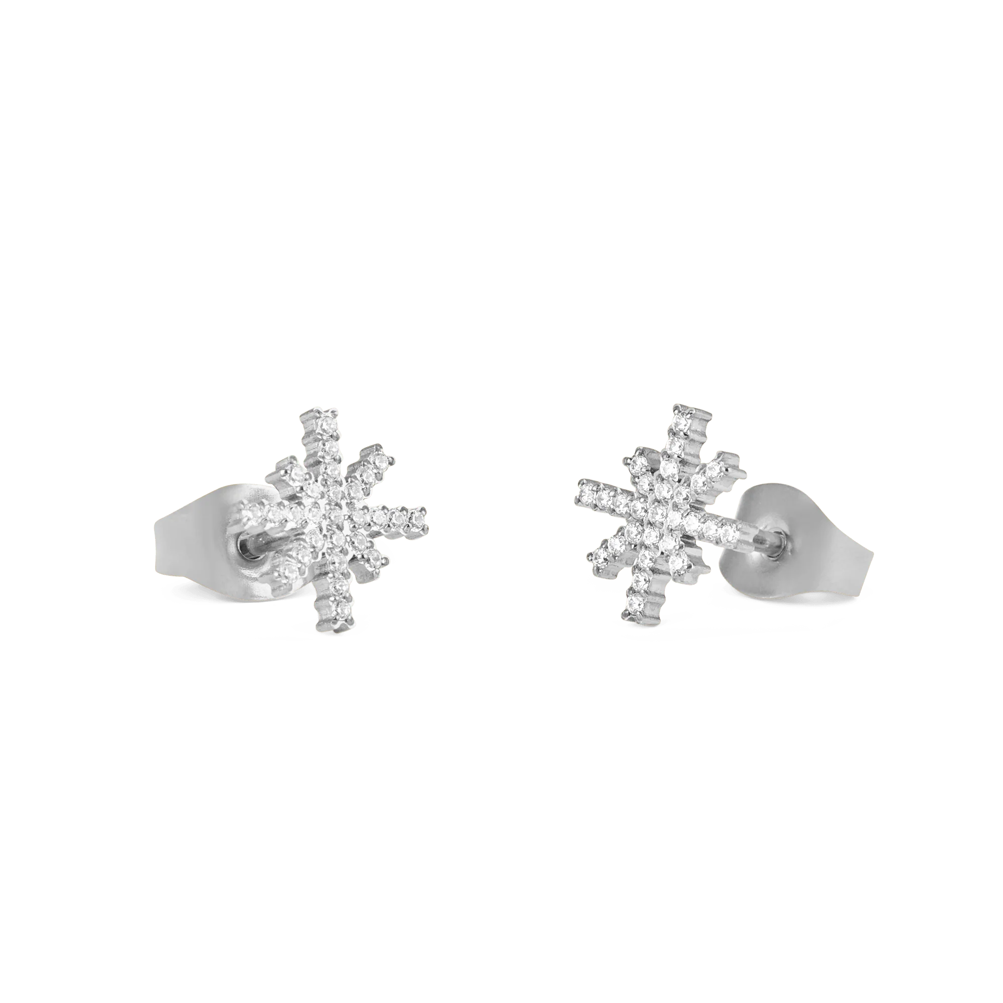 Mirelle Star Earrings Silver - Image 3