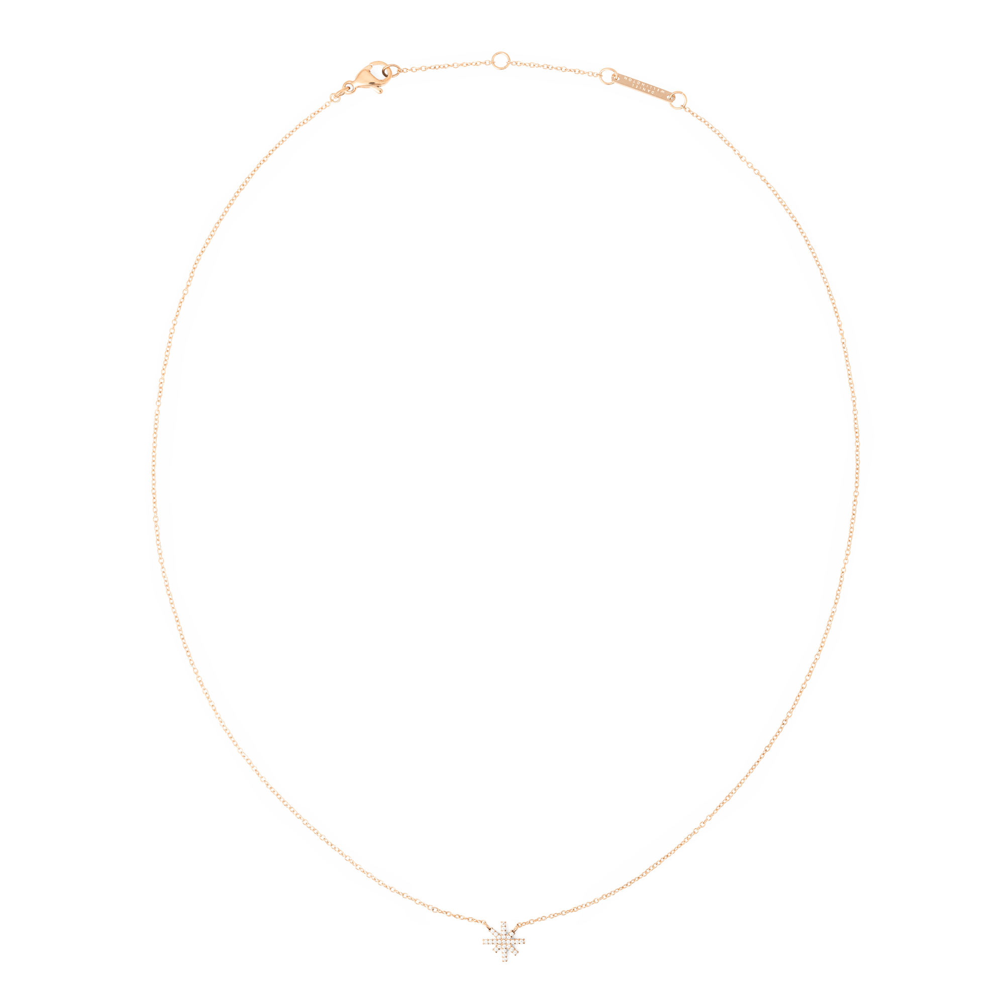 Mirelle Star Necklace Rose Gold - Image 3