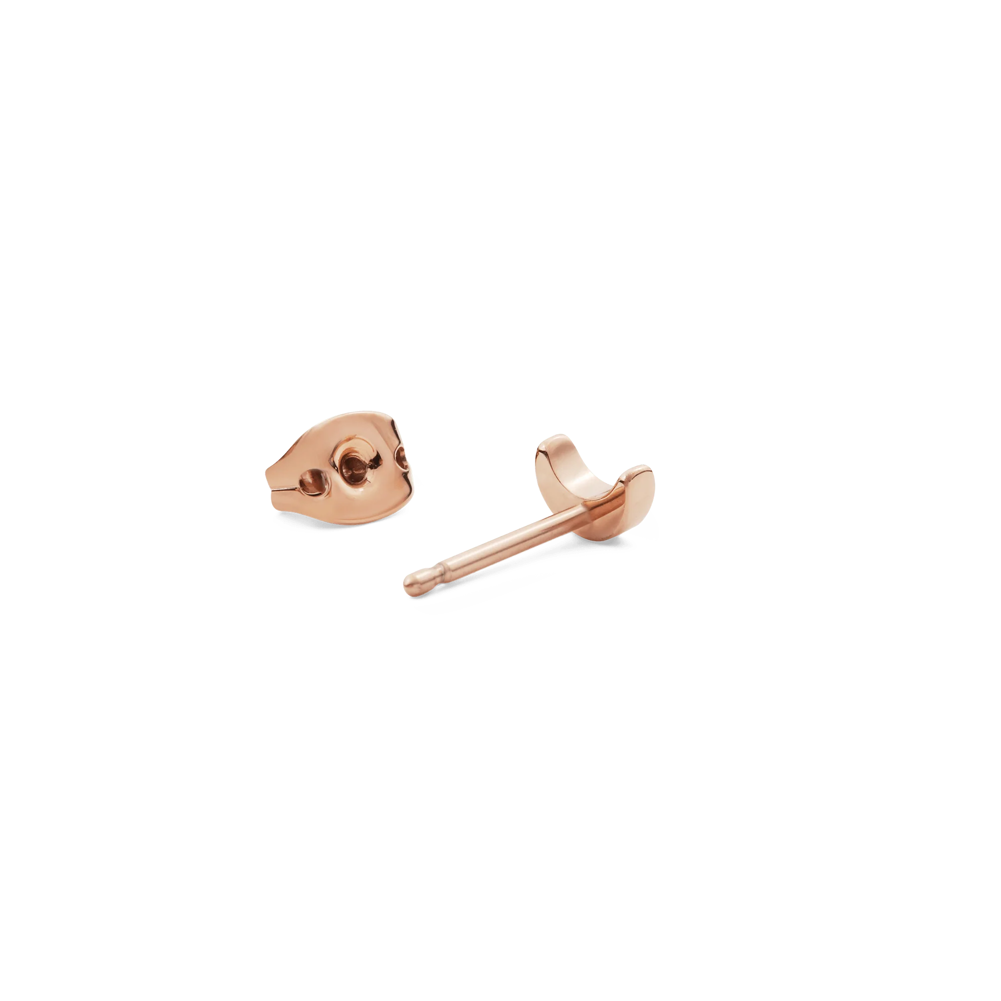 Moon Stud Rose Gold - Image 4
