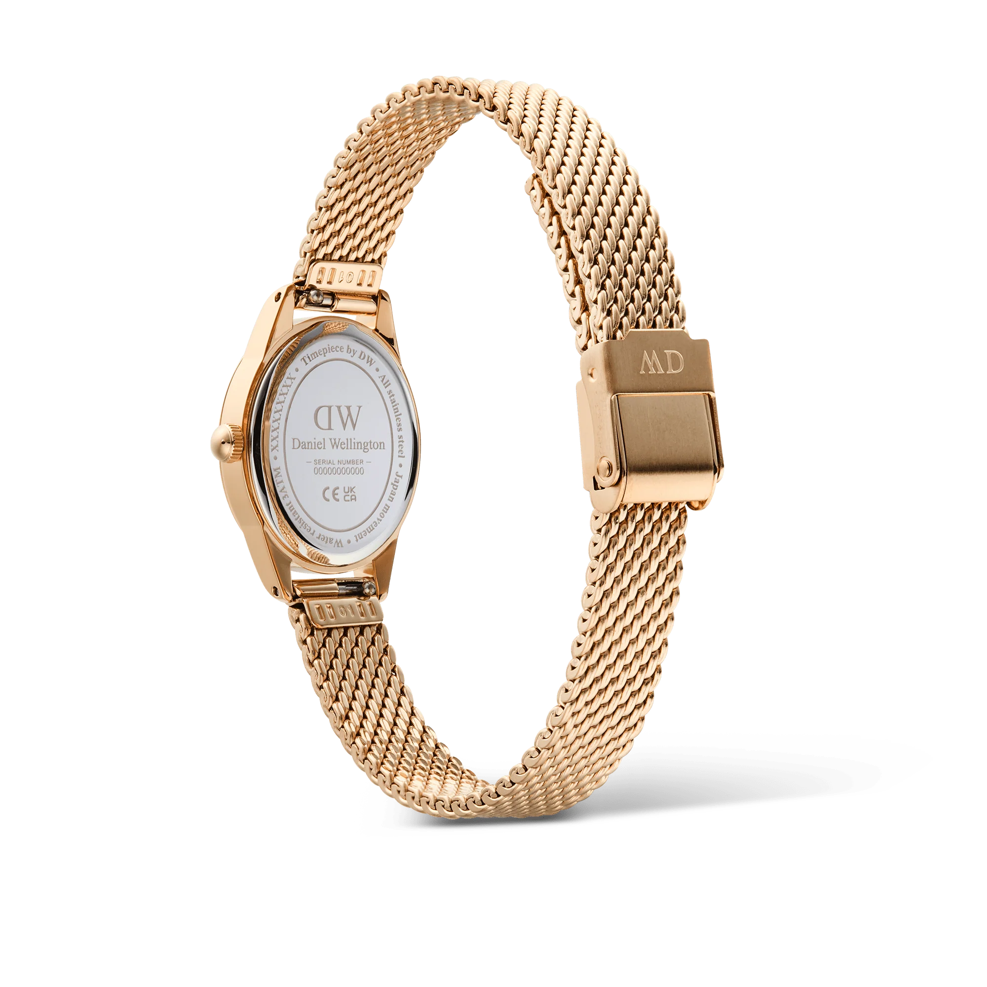 Ophelia Mini Mesh White Rose Gold - Image 5