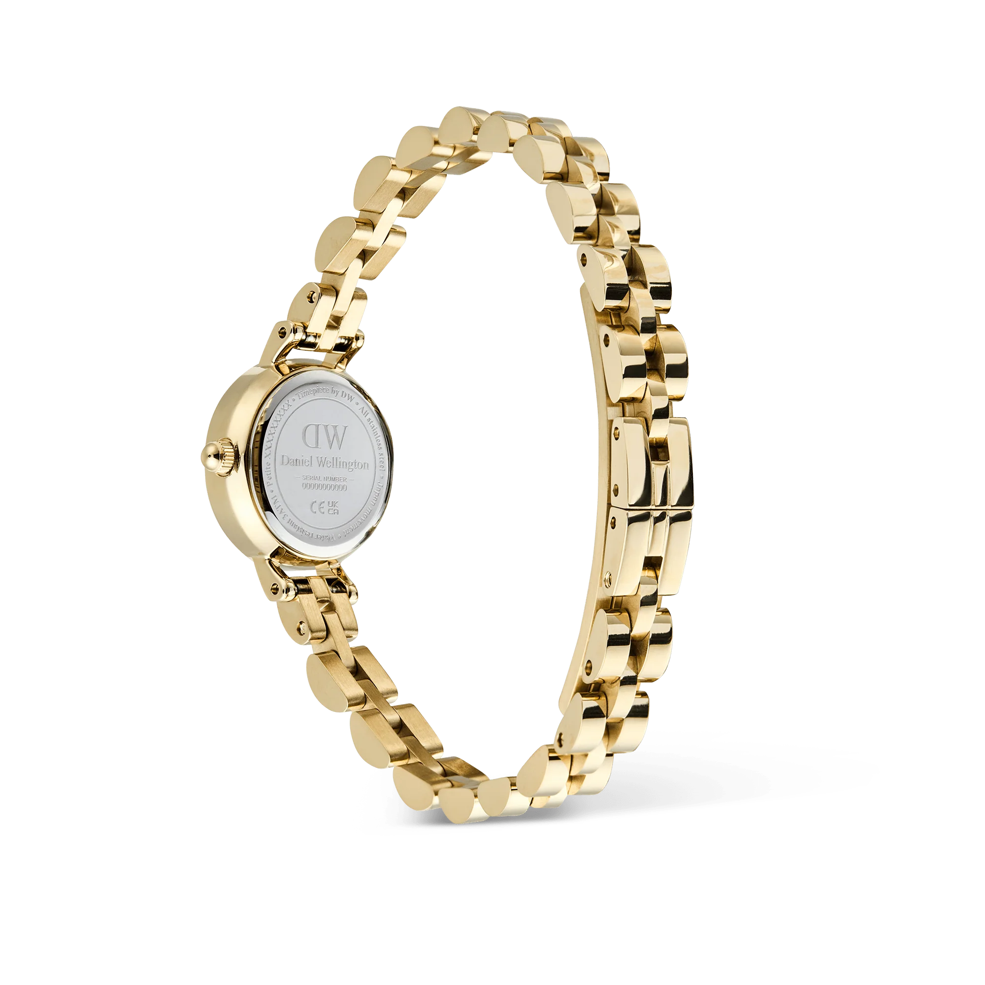 Petite Mini Arch 3-link White Gold - Image 5