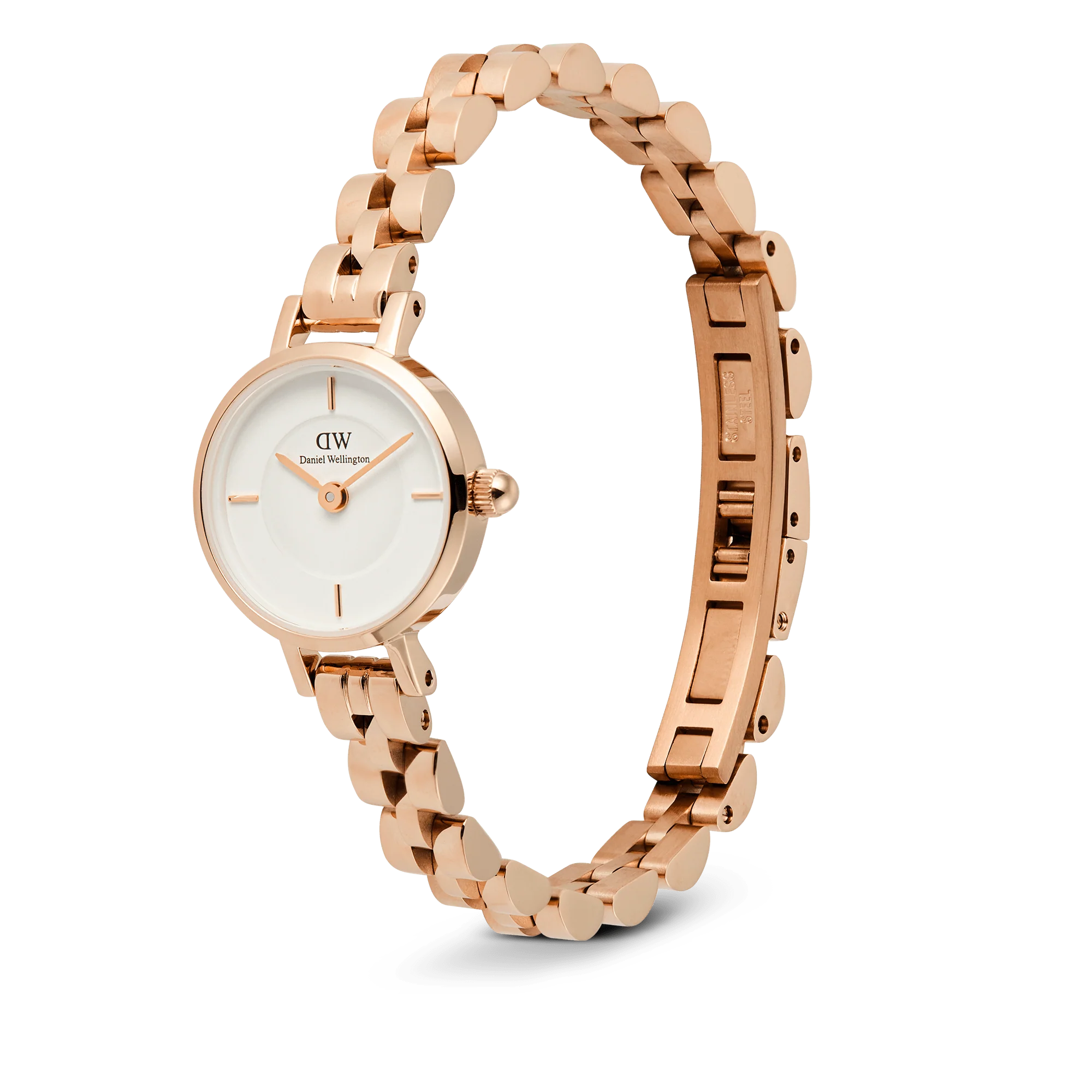 Petite Mini Arch 3-link White Rose Gold - Image 4