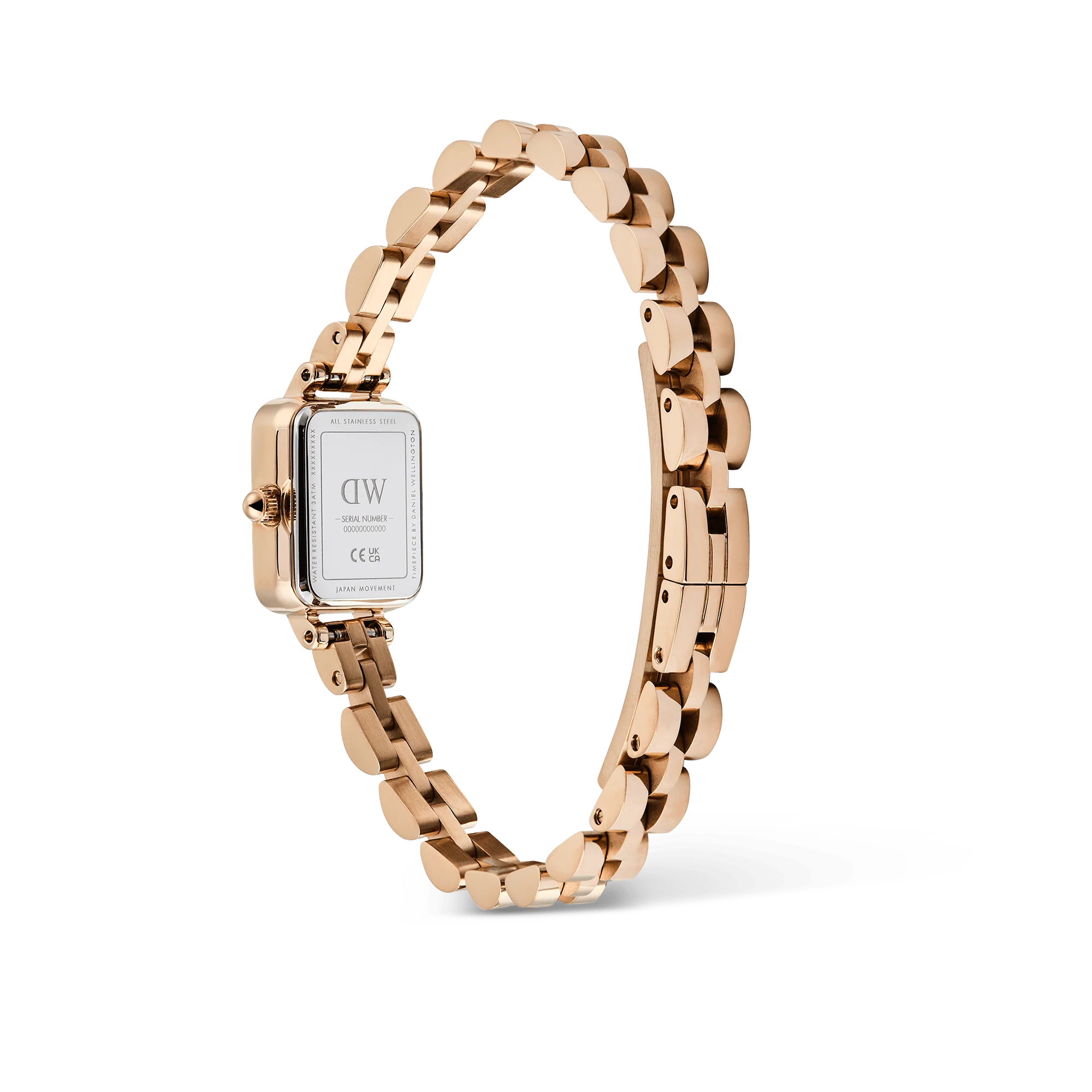 Quadro Mini Arch 3-link Amber Sunray Rose Gold - Image 5