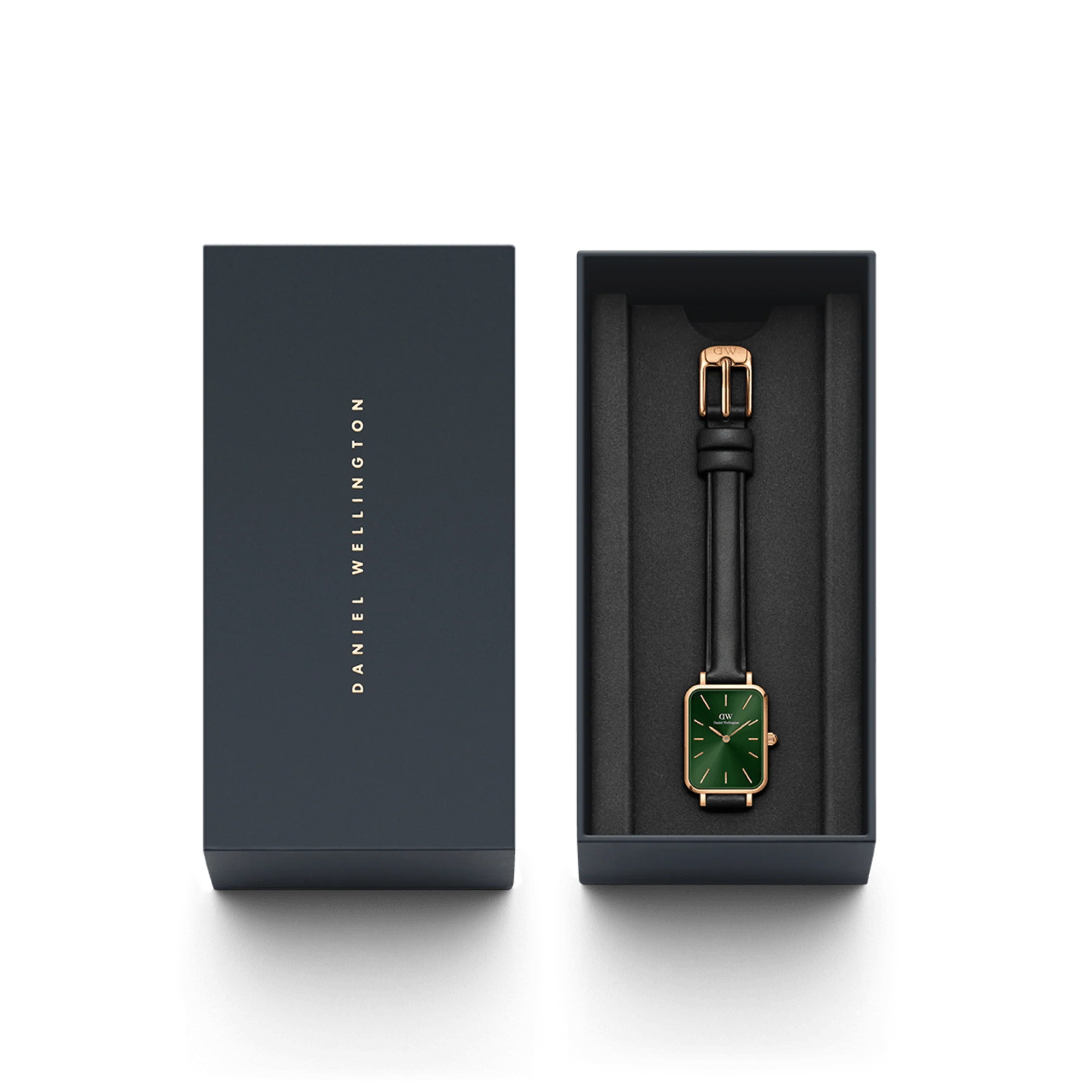Quadro Pressed Sheffield Emerald Rose Gold - Image 4